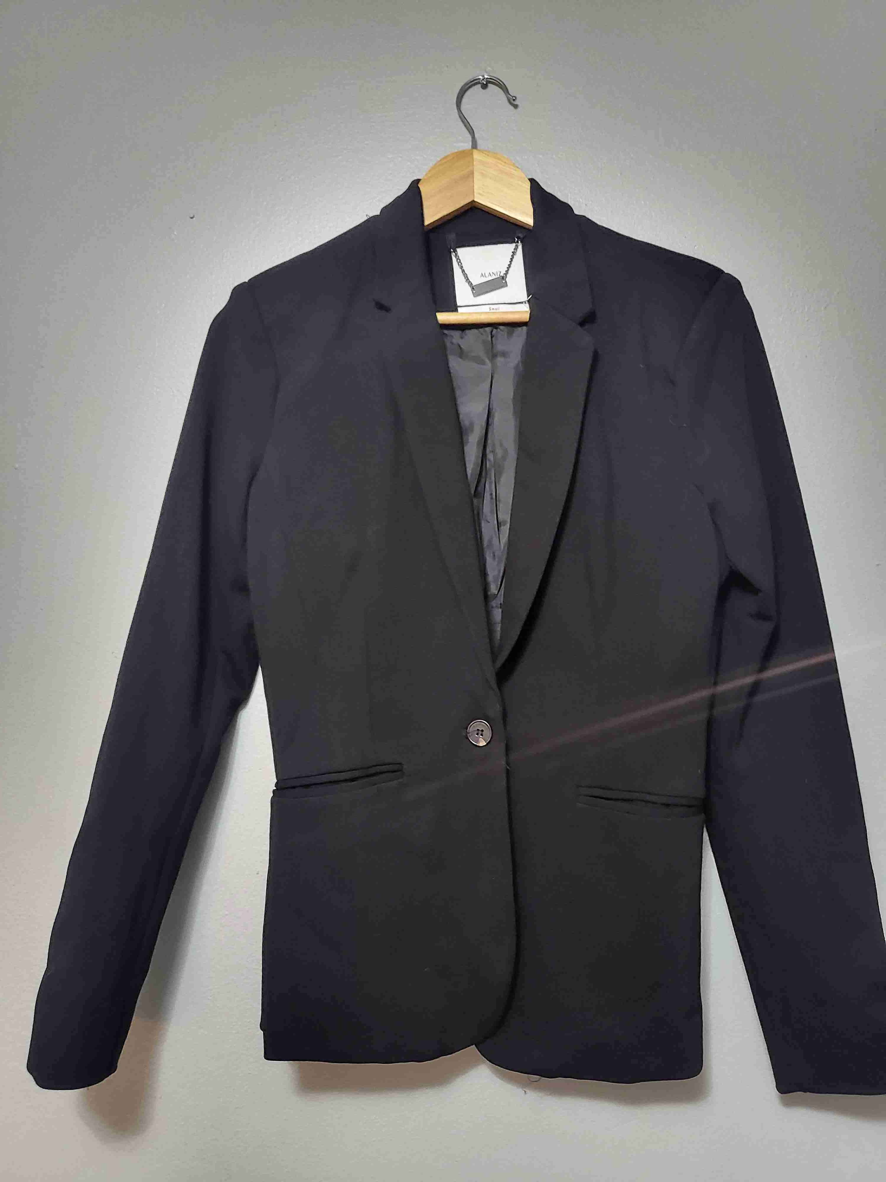 Blazer negro Alaniz - miniatura 3