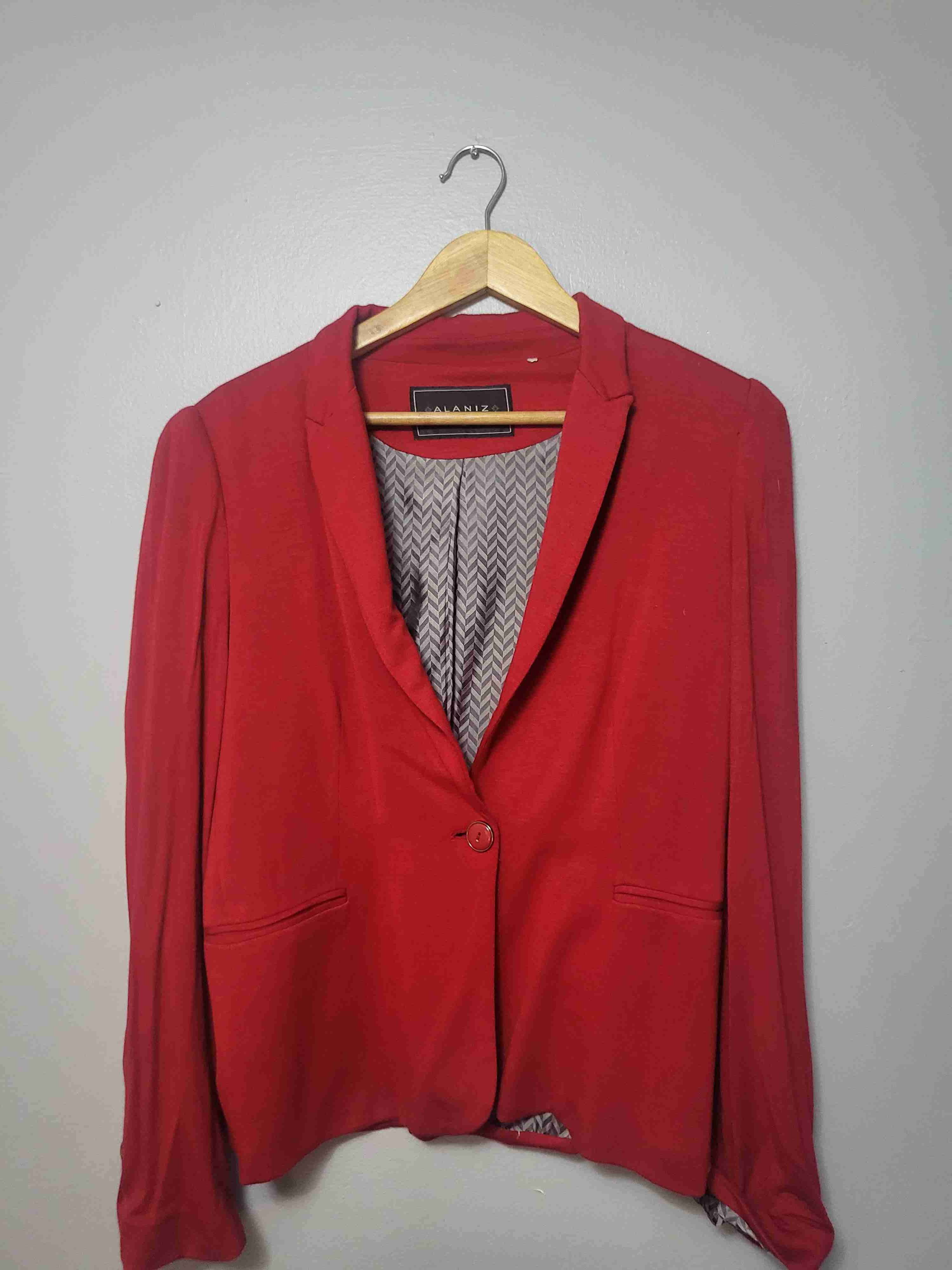 Blazer rojo Alaniz - miniatura 2