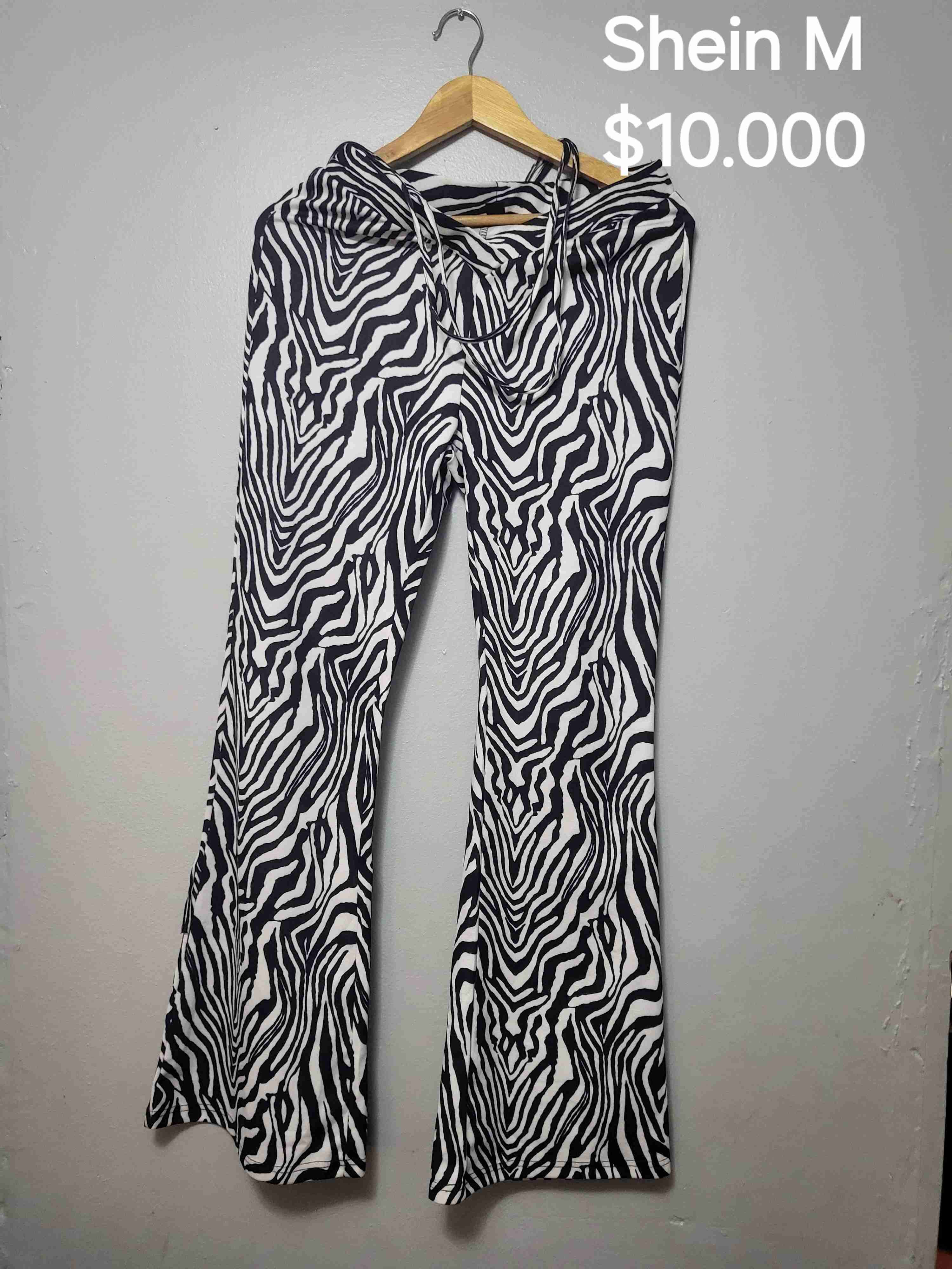 Pantalones Shein estampado cebra - miniatura 1