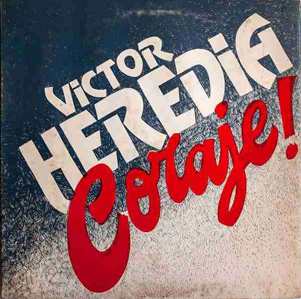 Disco LP Víctor Heredia - Coraje!