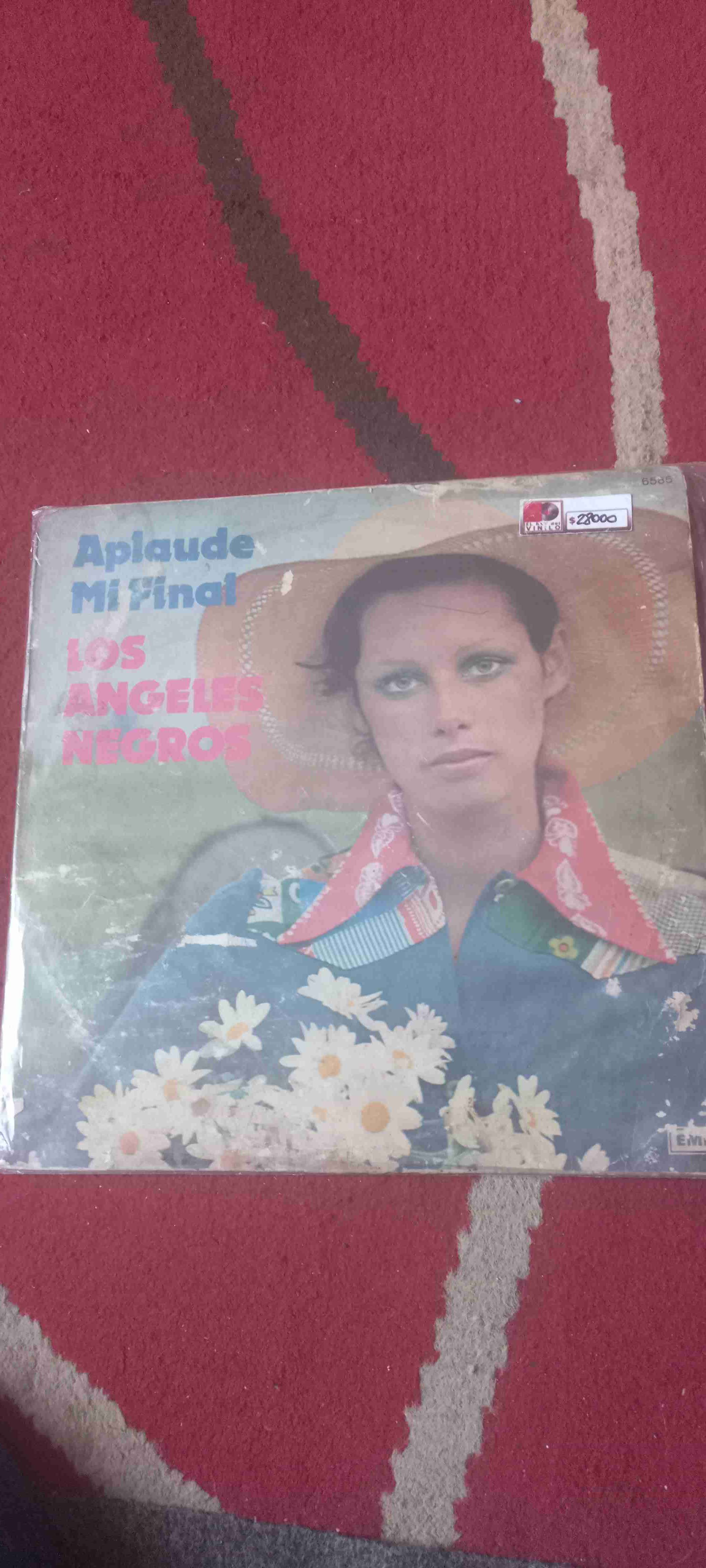 Disco vinilo Los Angeles Negros -aplaude mi final