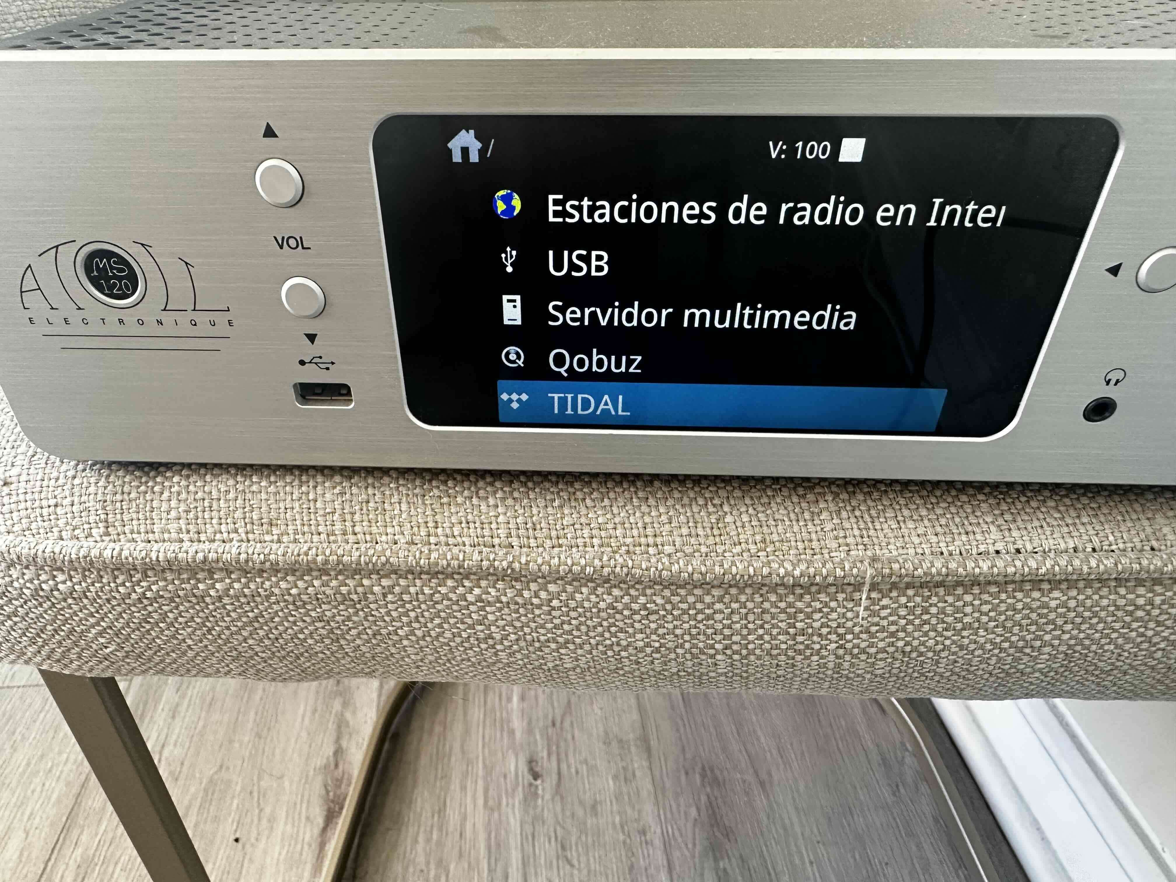 Reproductor multimedia Atoll MS120 - miniatura 1