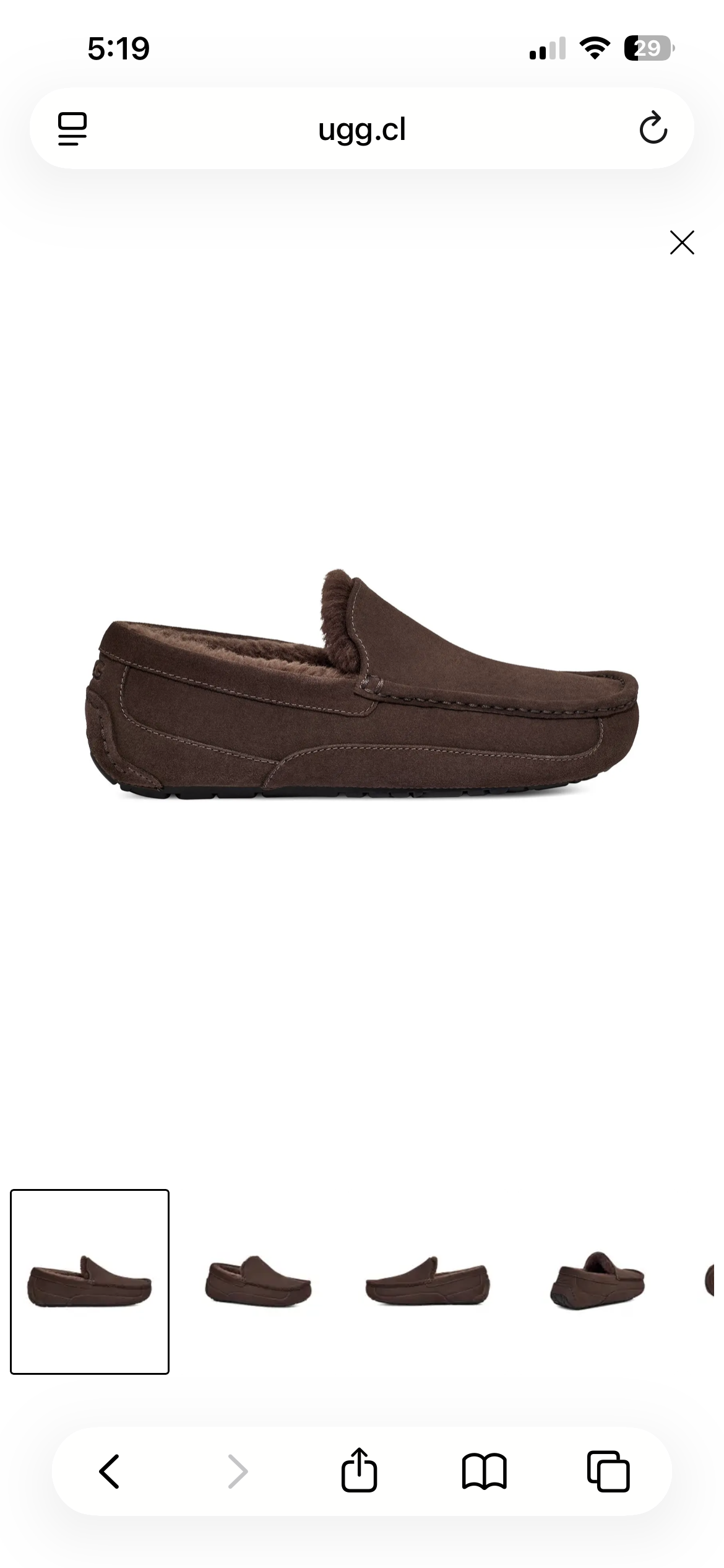 Mocasines de gamuza UGG Ascot - miniatura 3