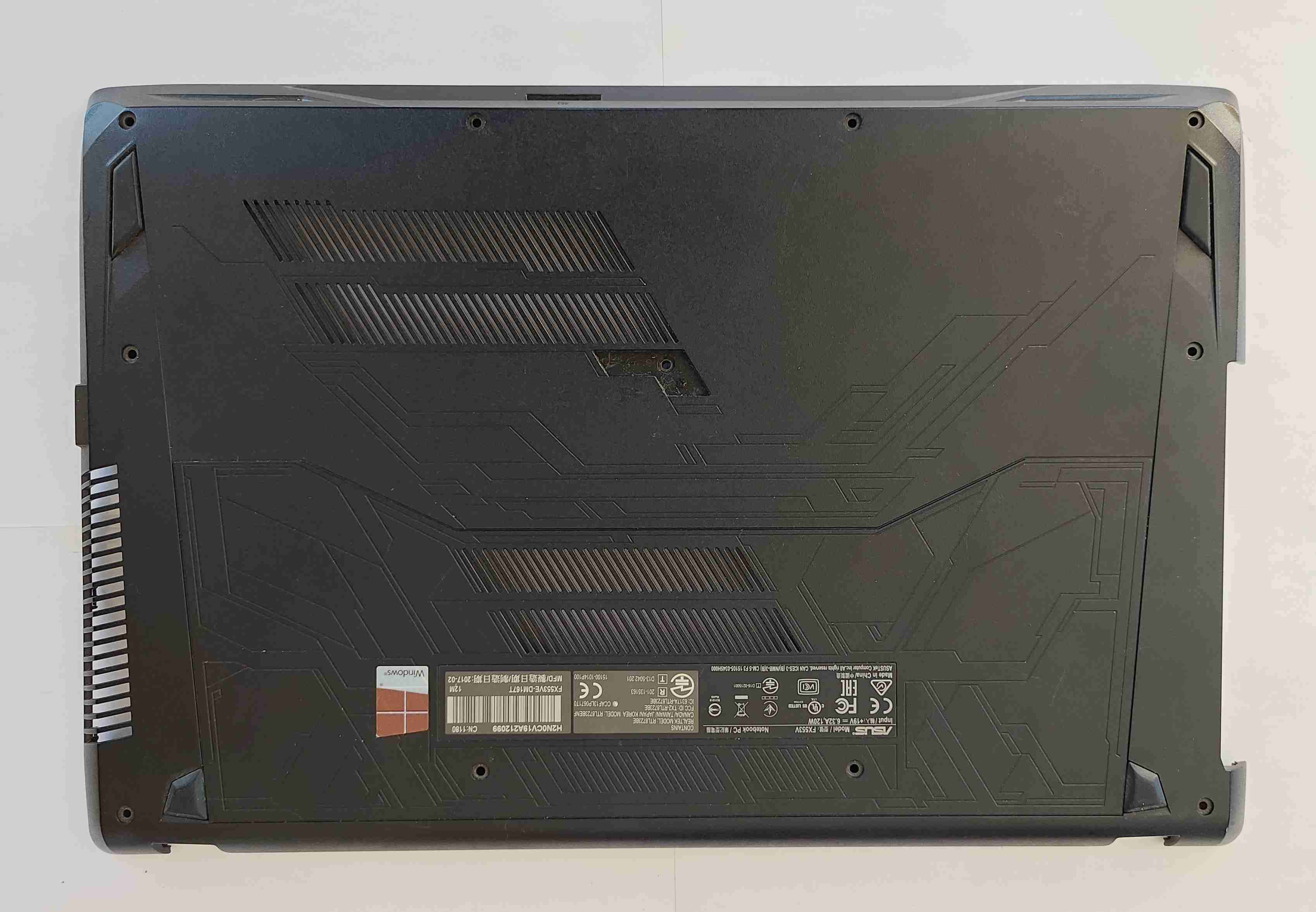 Carcasa Base inferior Asus FX553VE - miniatura 2