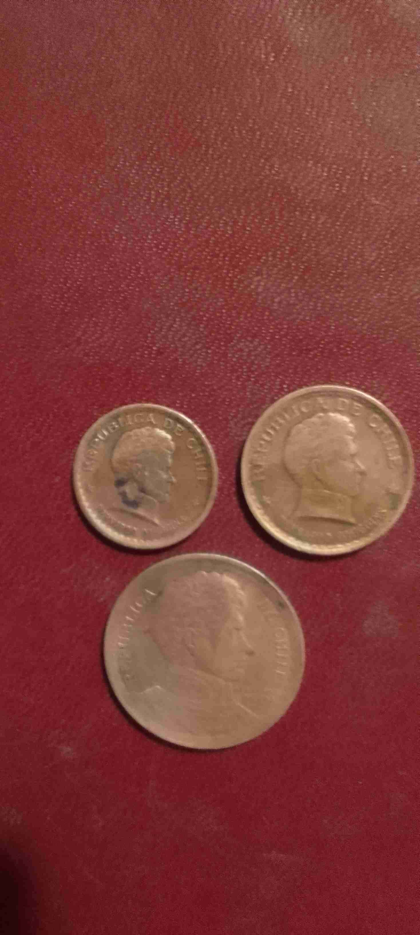 Monedas antiguas chilenas 1942-1945 - miniatura 3