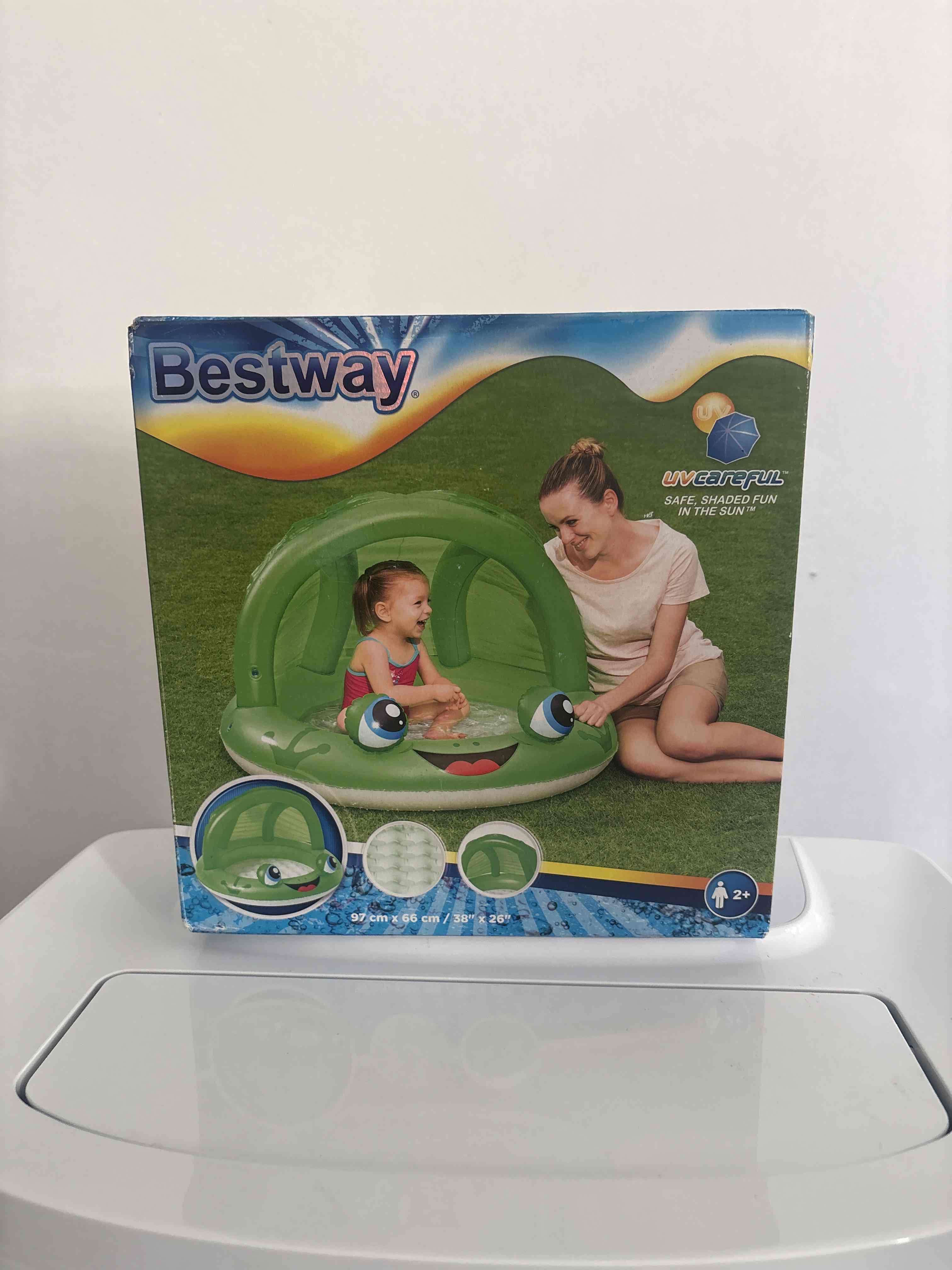 Piscina inflable Bestway con toldo - miniatura 1