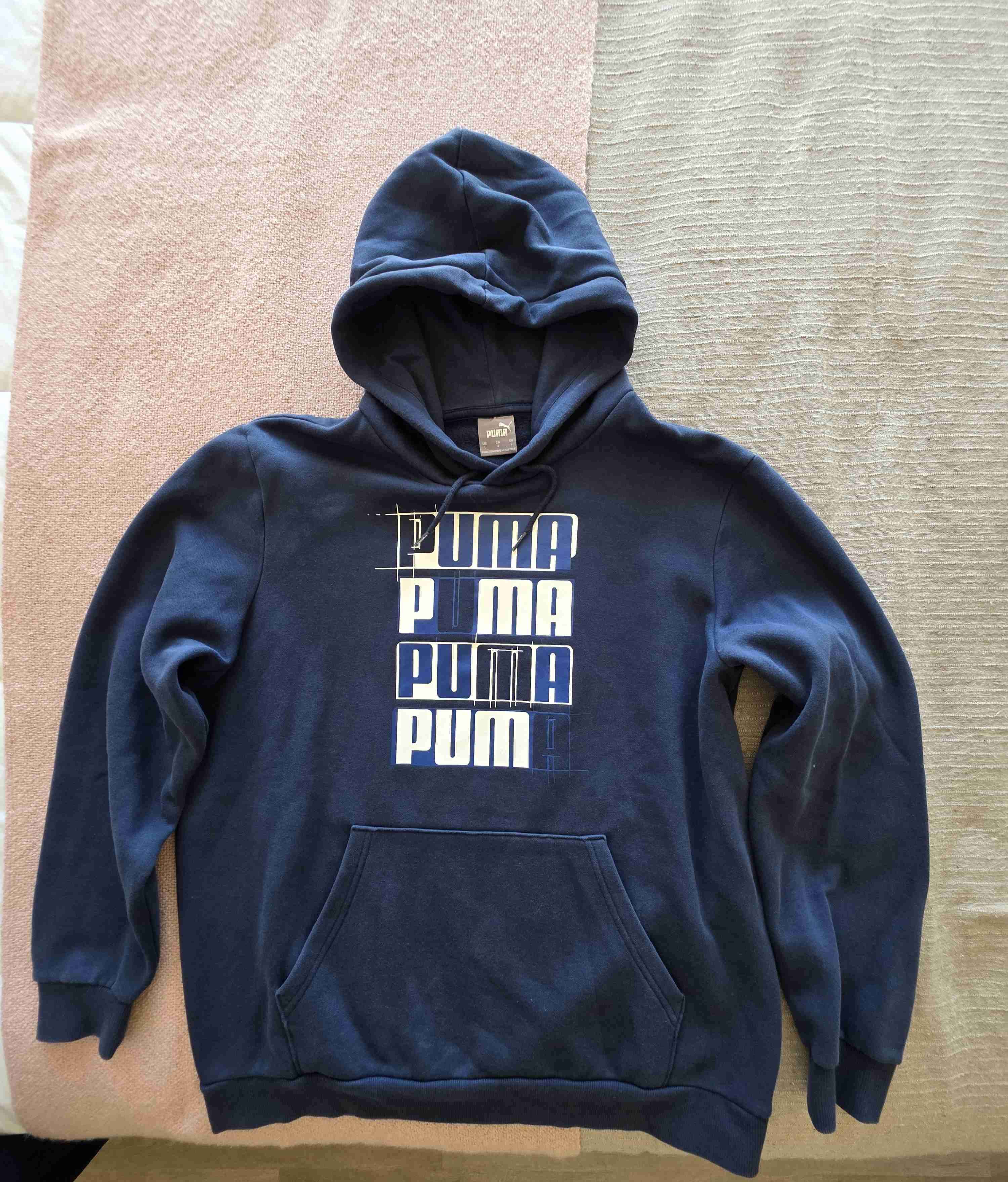 Polerón azul Puma con capucha