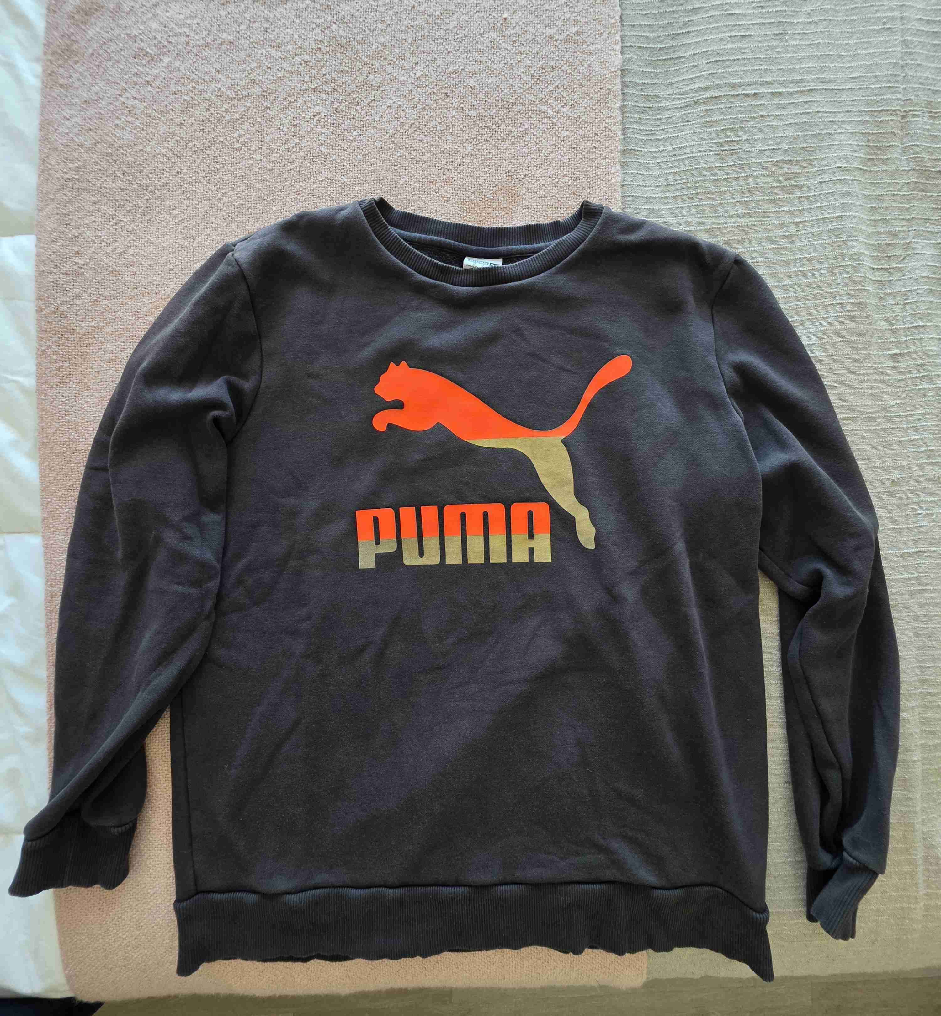 Polerón negro Puma unisex