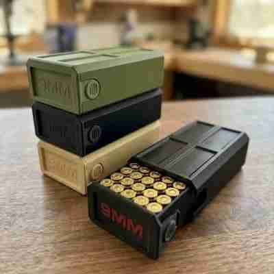 Caja munición 9 mm