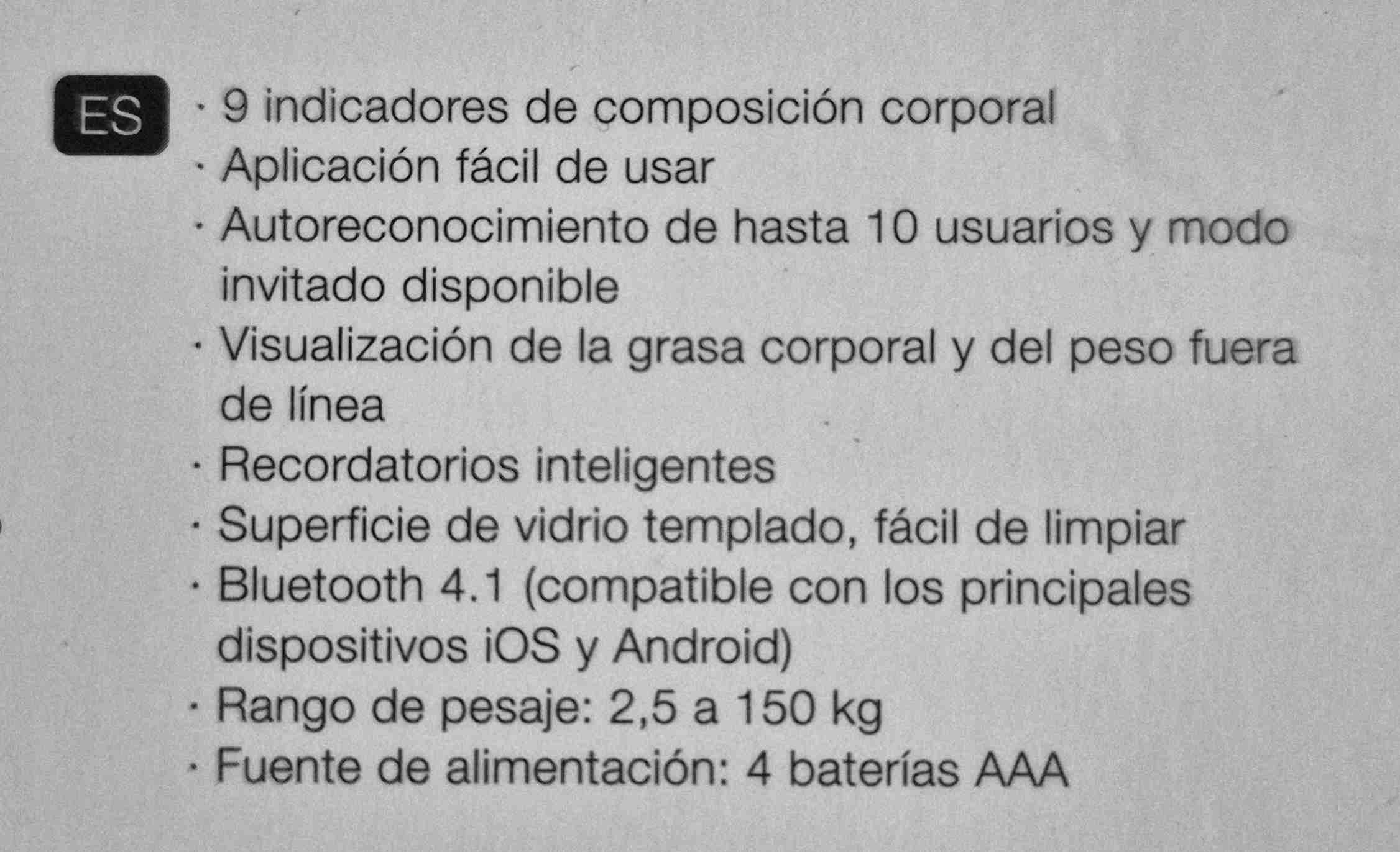 Báscula Inteligente HUAWEI - 2
