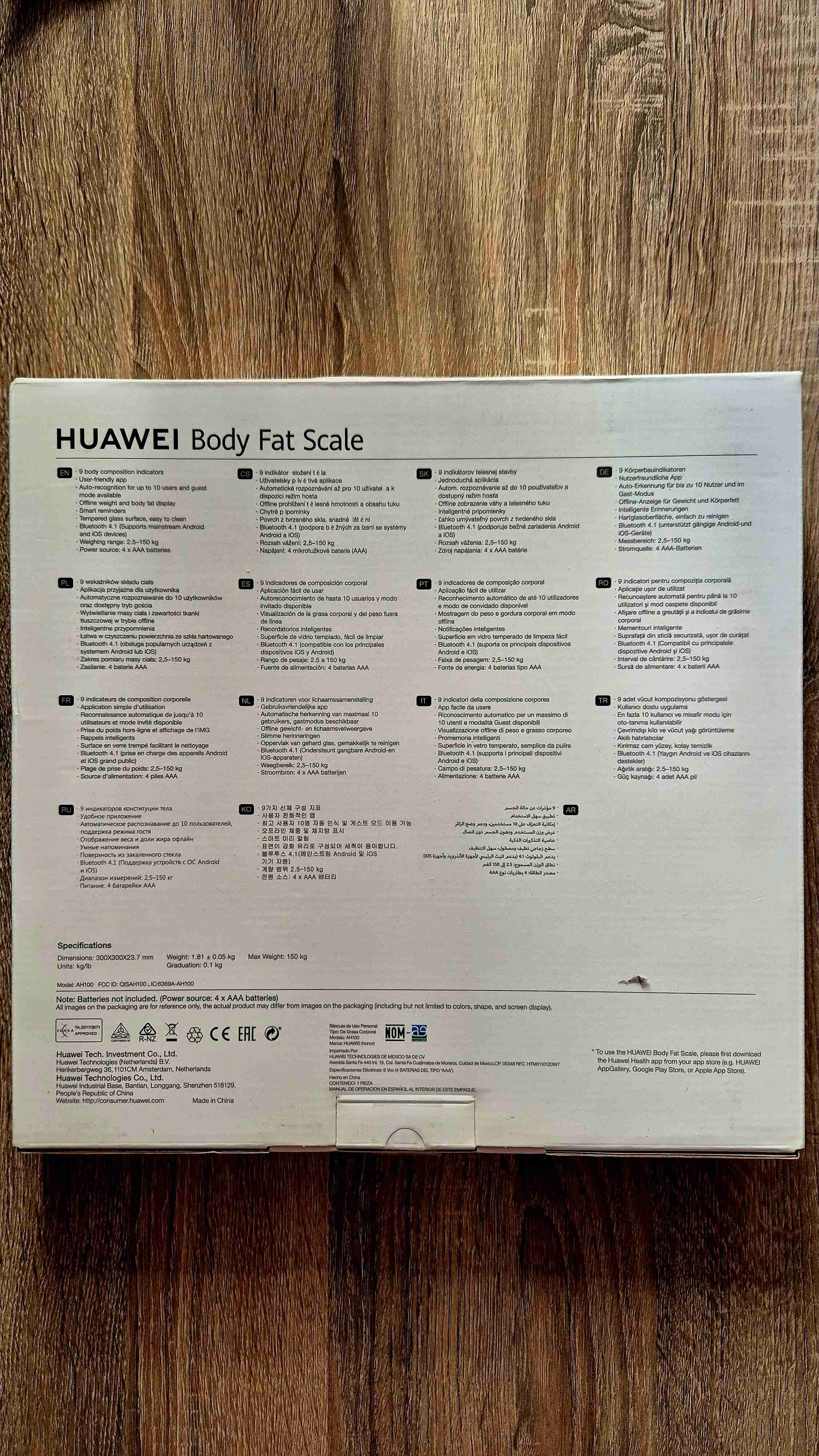 Báscula Inteligente HUAWEI - 3