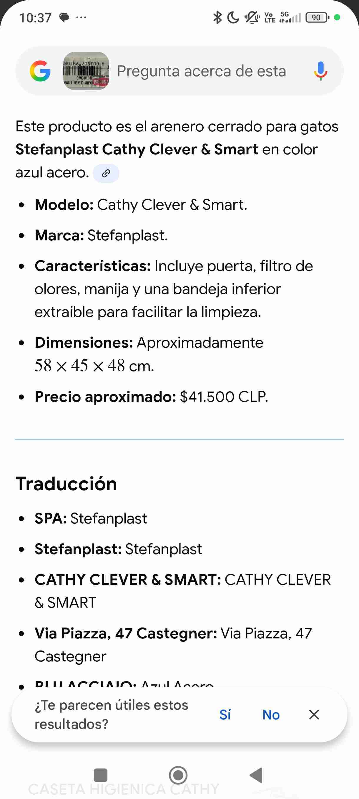 Arenero de gato cerrado - miniatura 6