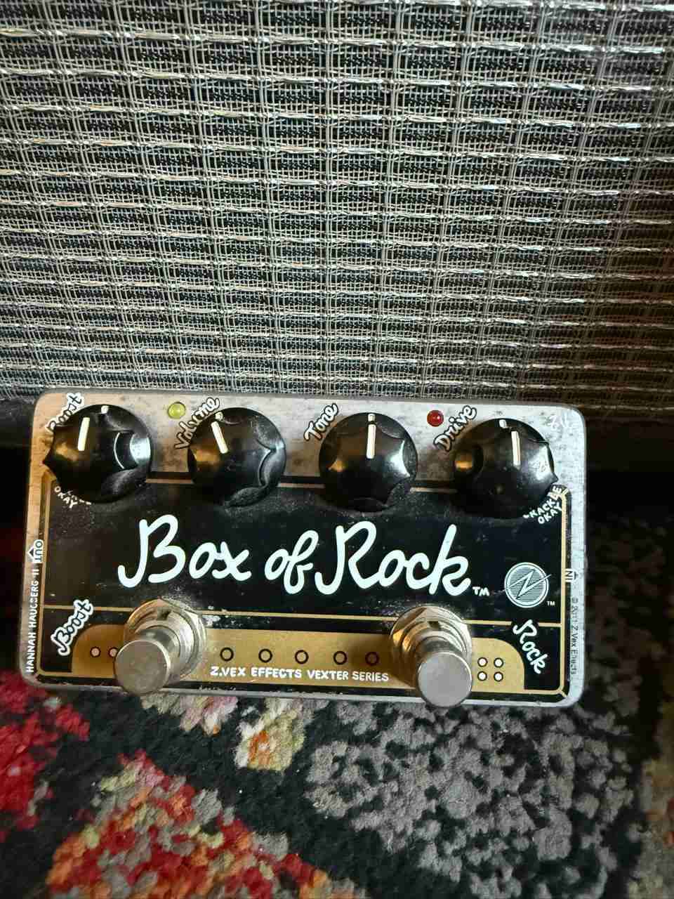 Pedal de guitarra distorsión/overdrive Zvex Box of