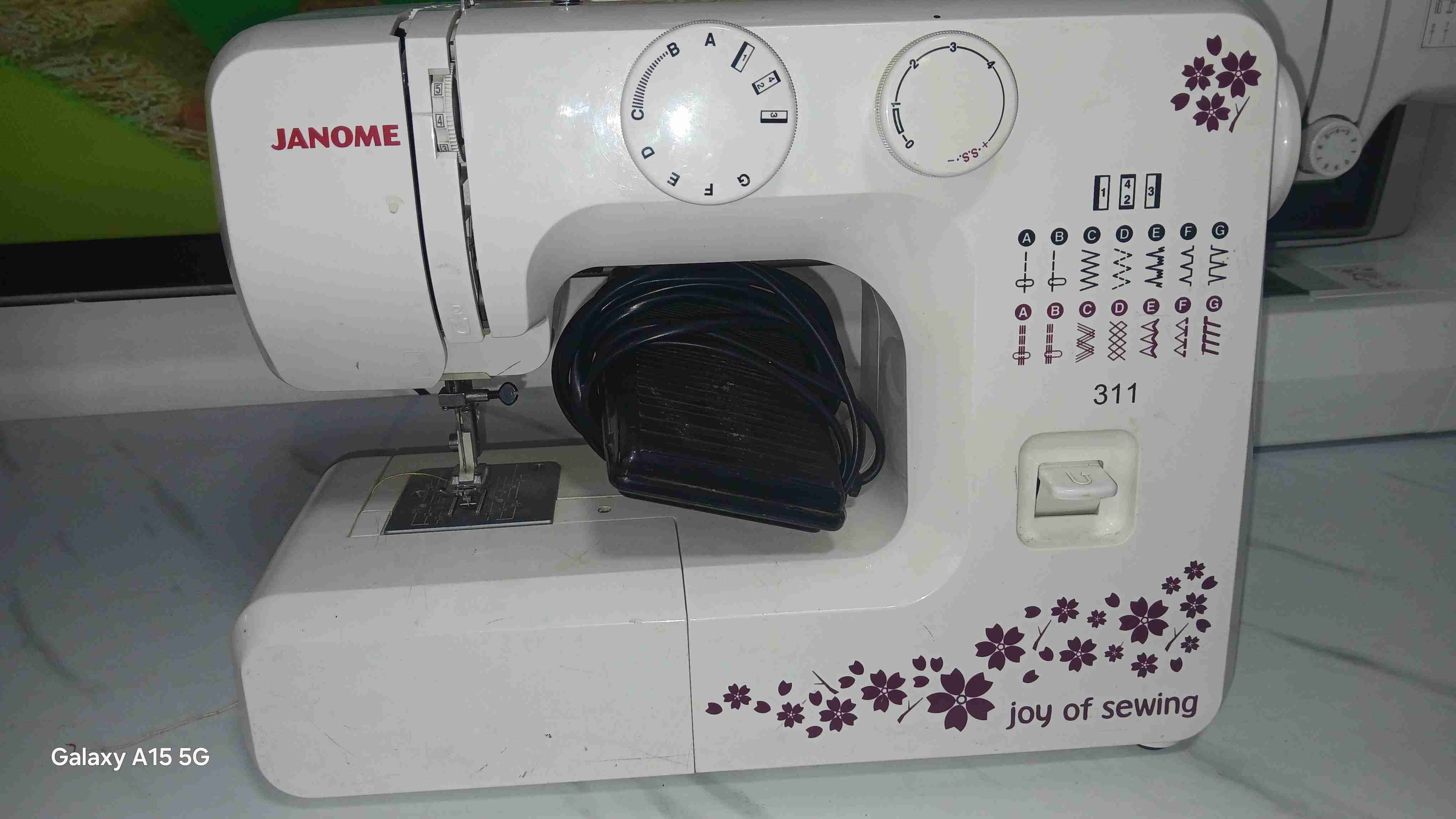 Máquina de coser Janome 311