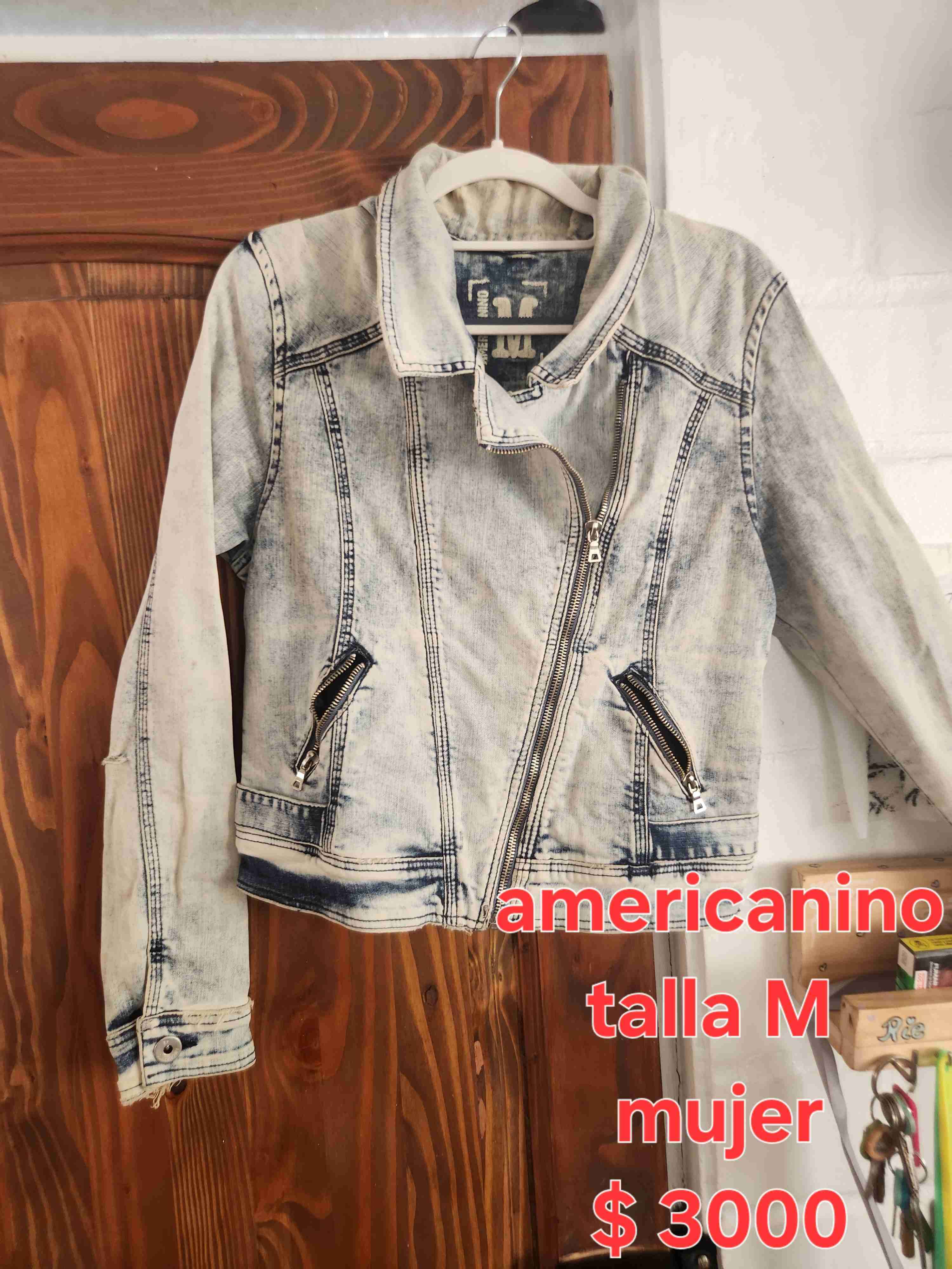 Chaqueta denim para mujer