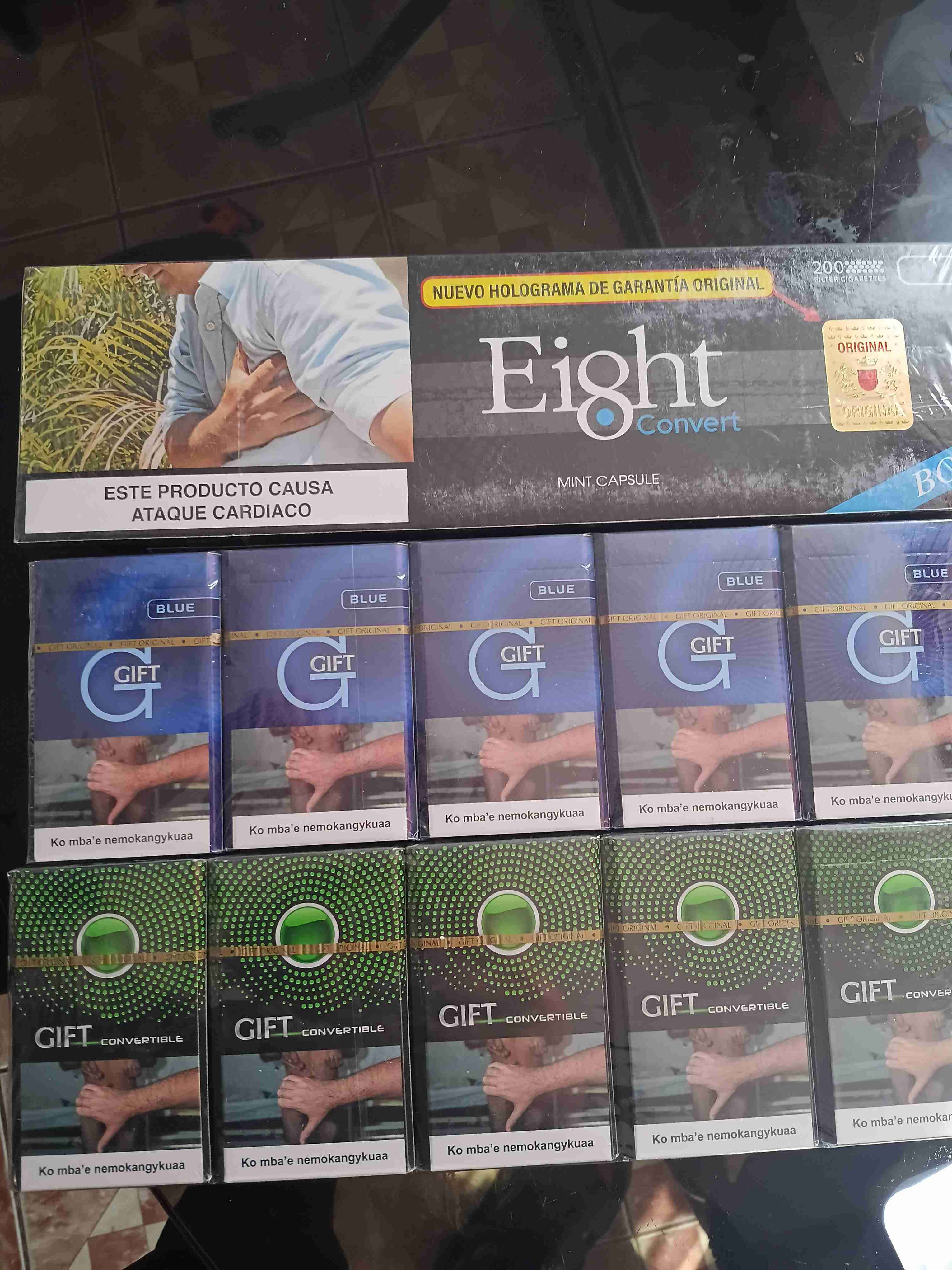 Cigarrillos Gift Convertible