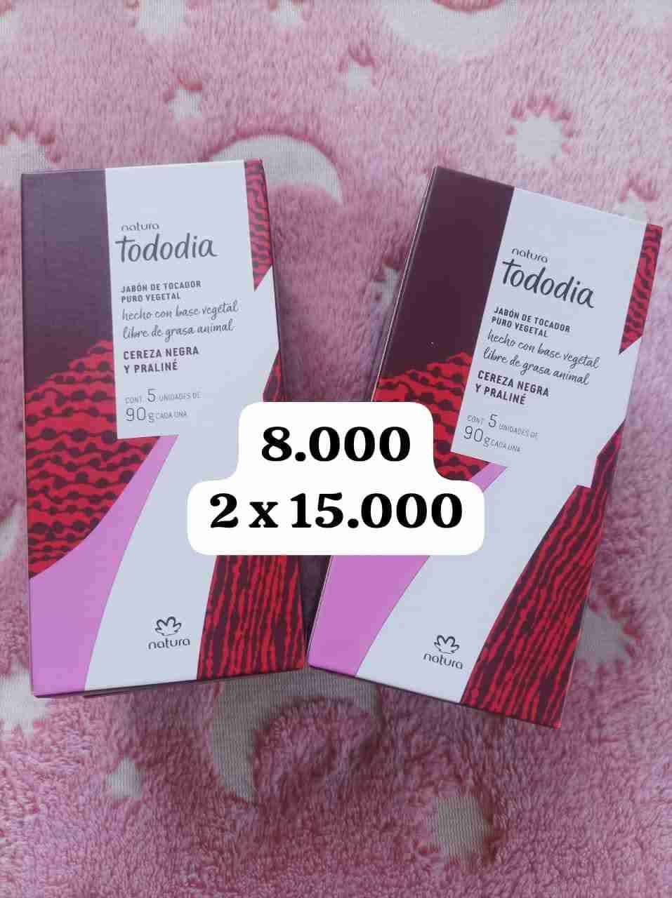 Jabón Natura Tododia Cereza Negra