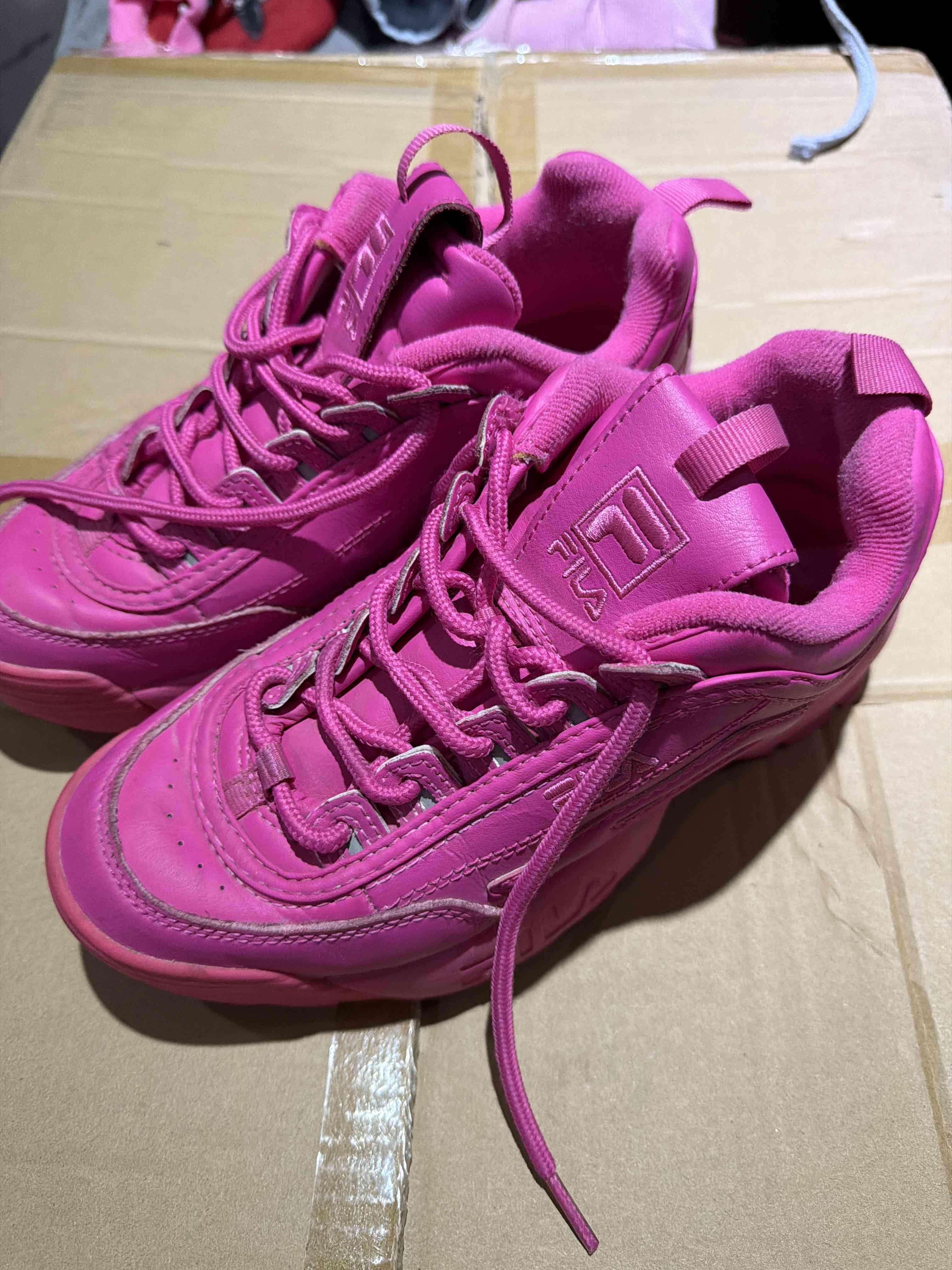 Zapatillas deportivas rosas Fila - 3