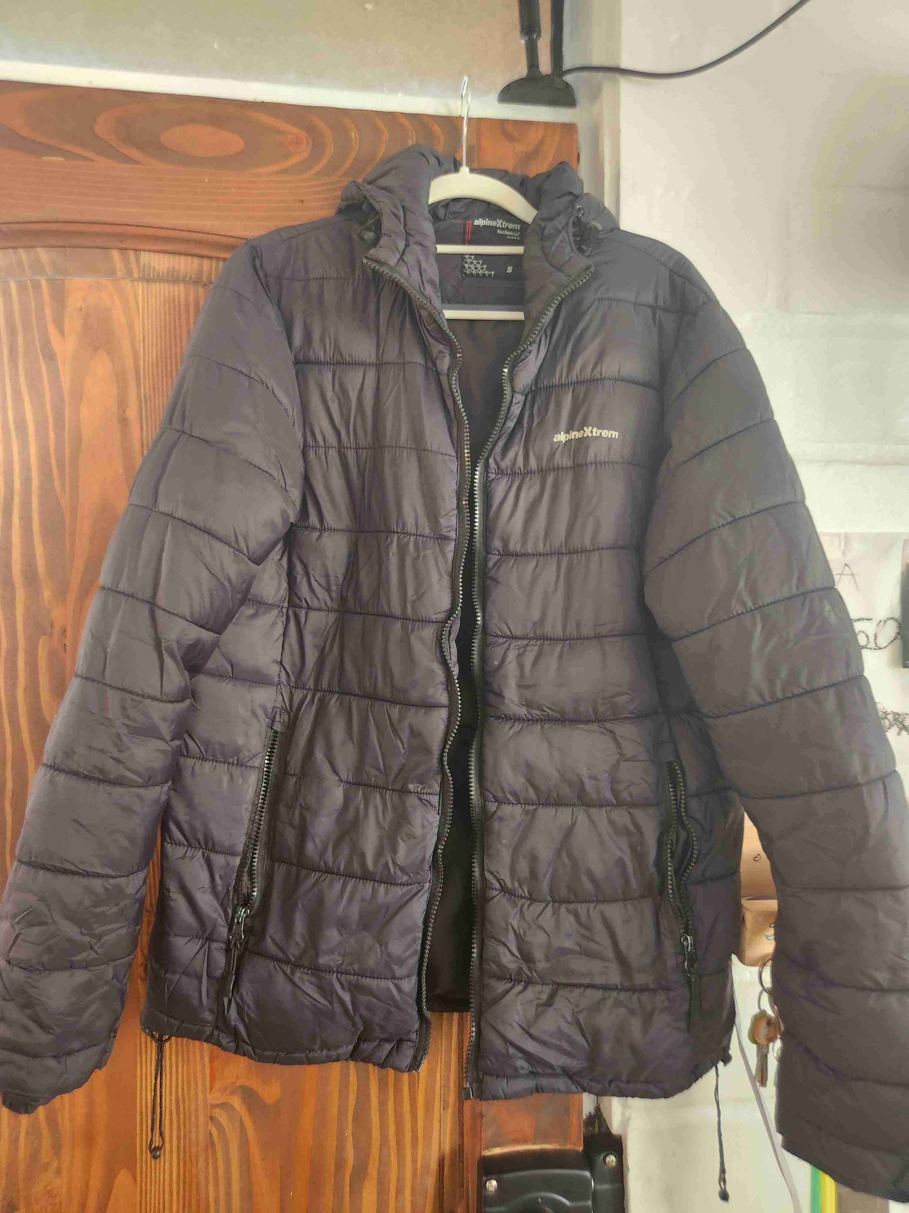 Chaqueta acolchada negra Alpine Xtrem