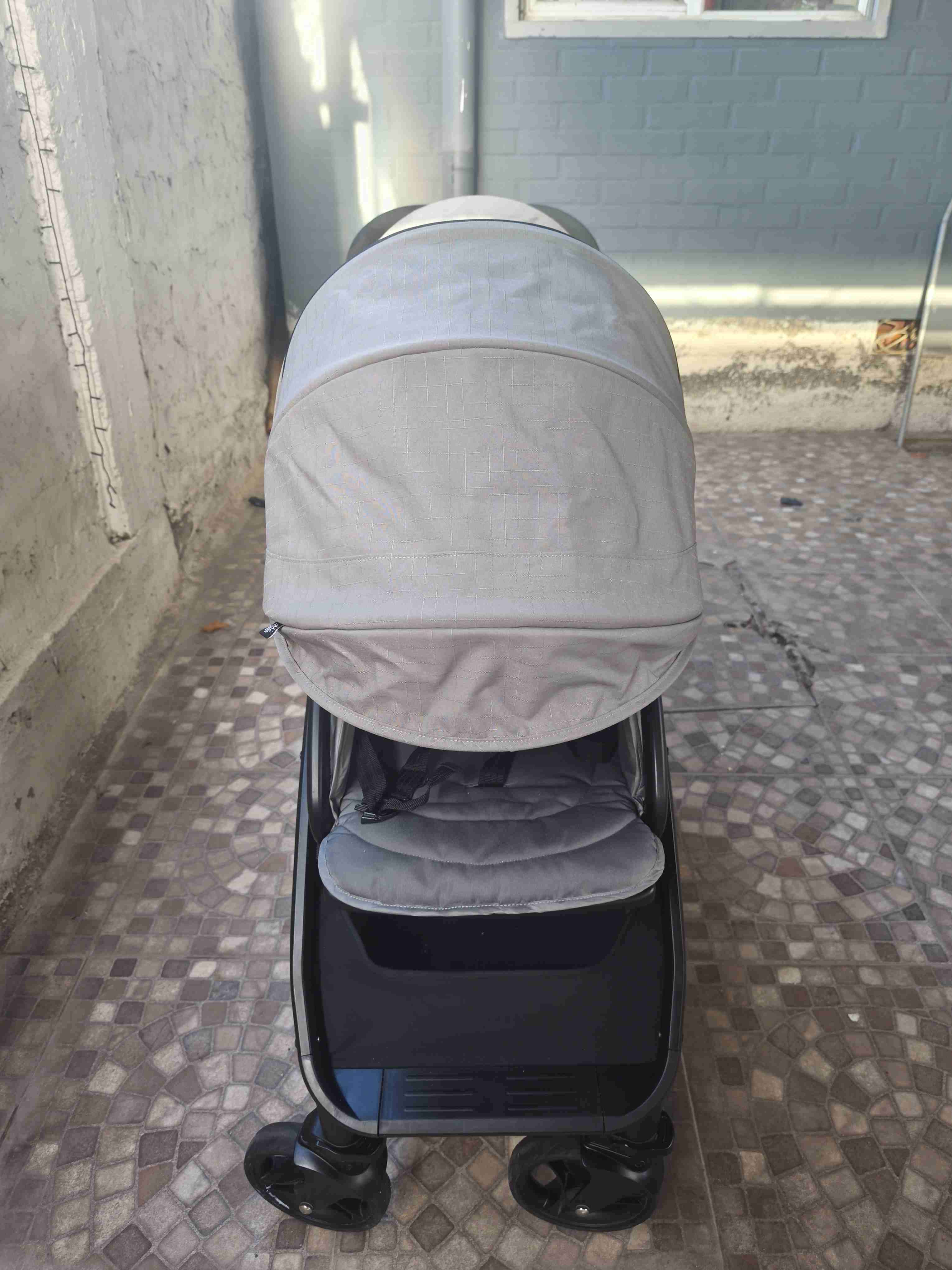 Coche doble Joie gris - 2