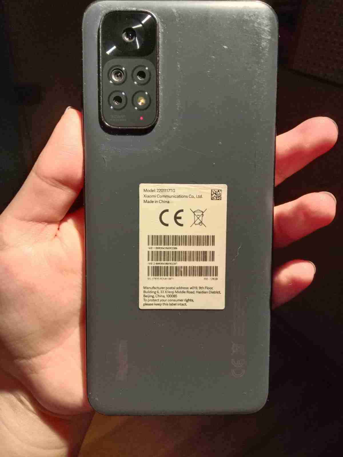 Celular Xiaomi note 11 negro usado - miniatura 1