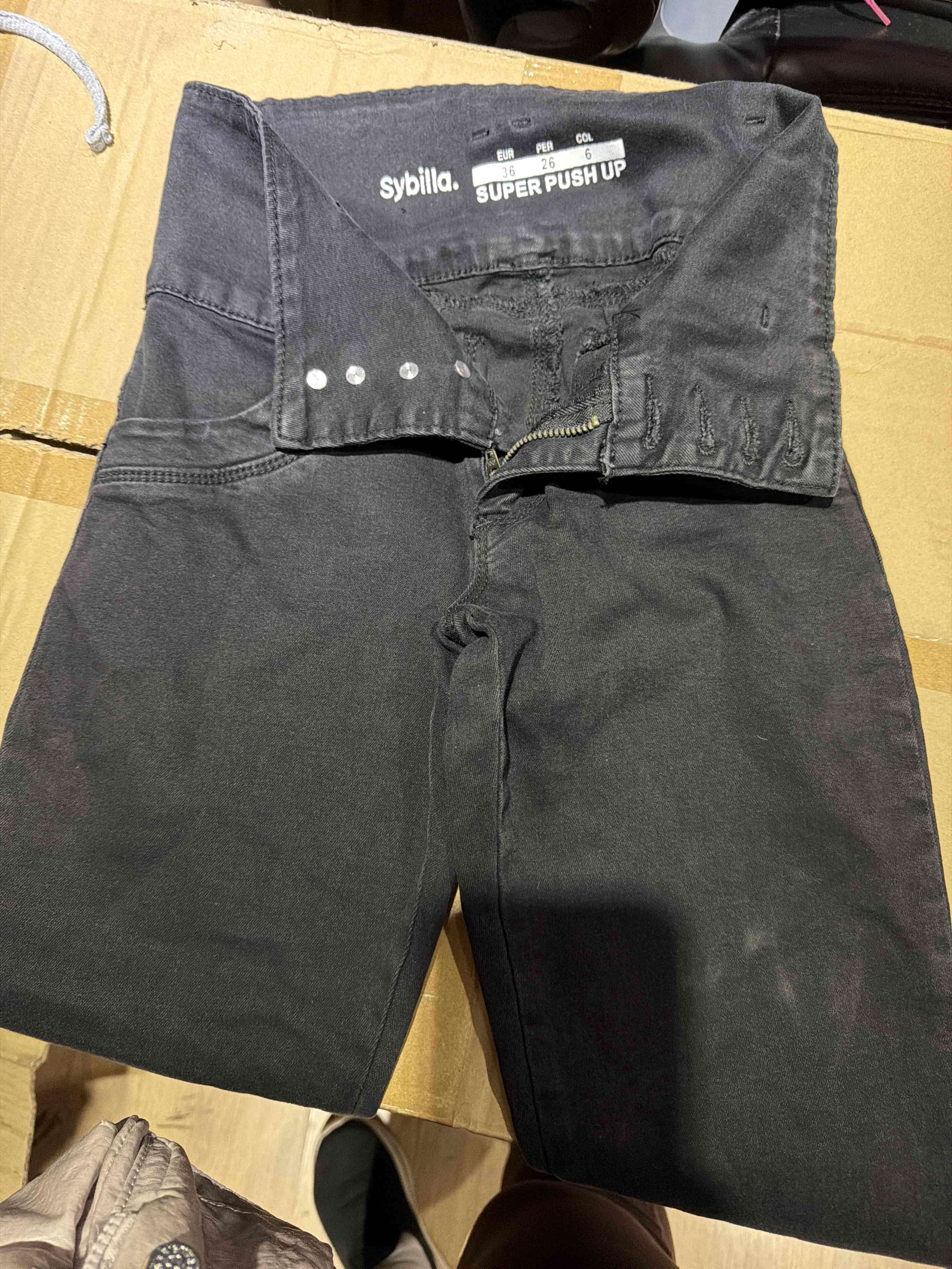 Jeans negros Sybilla push up