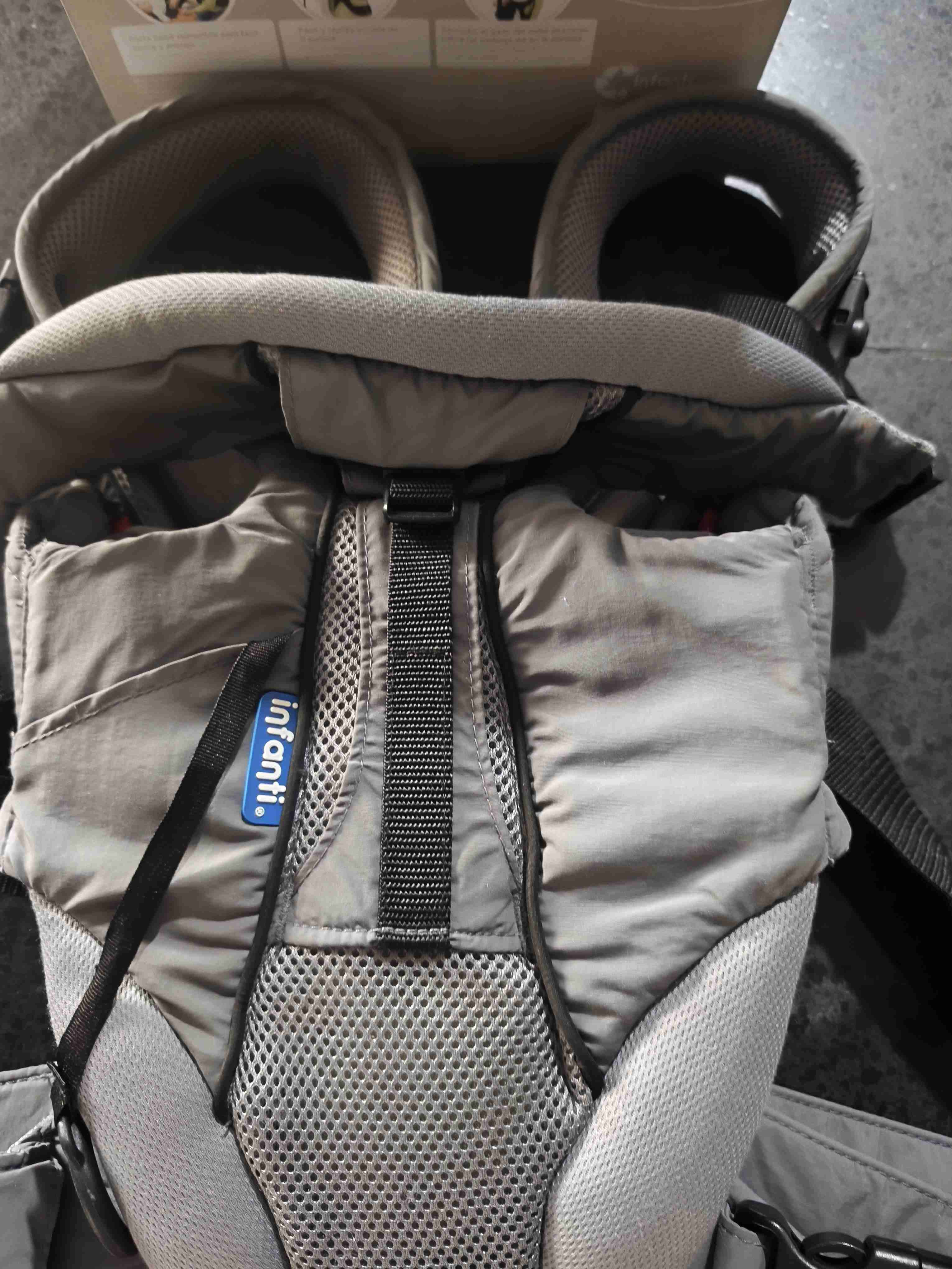 Porta bebé Infanti i-travel gris - miniatura 2