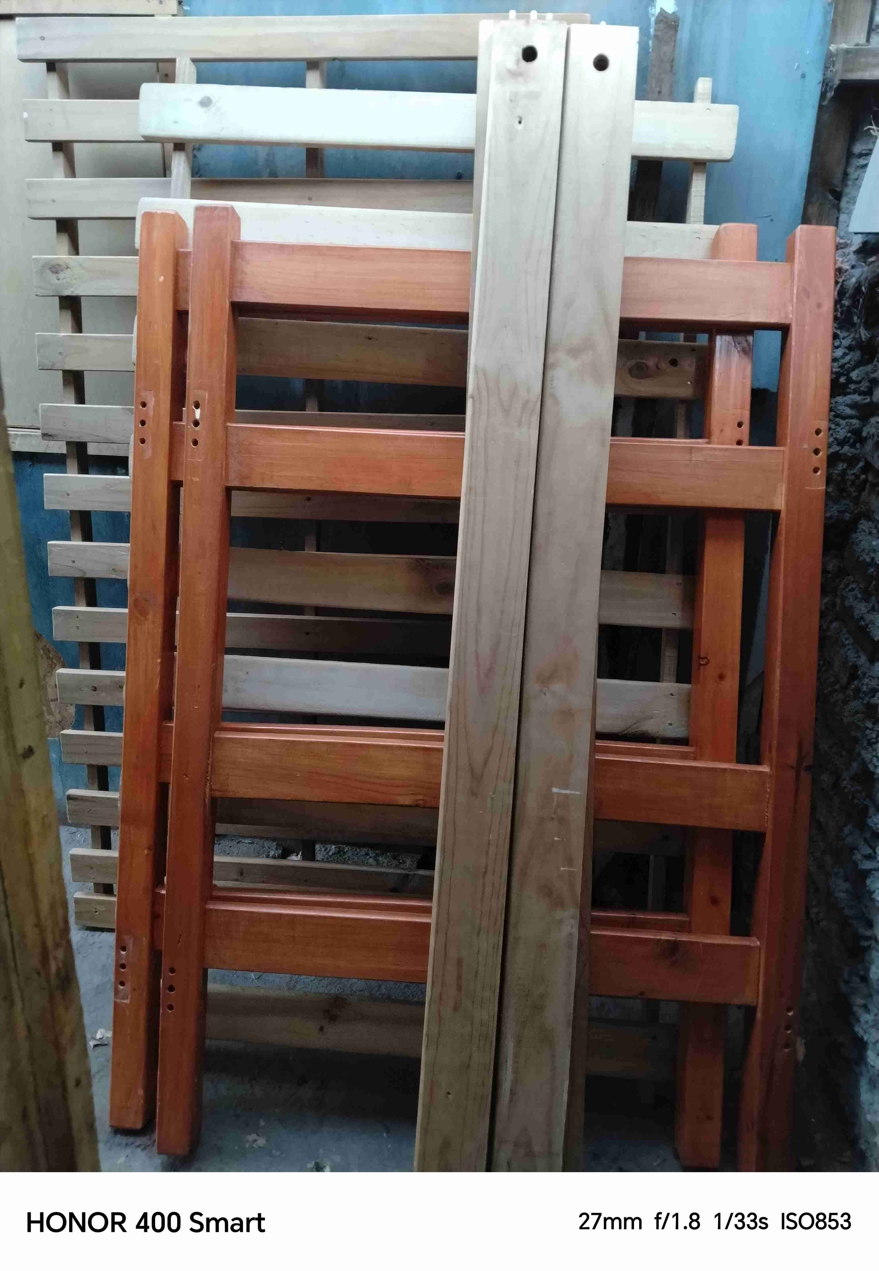 Estructura de cama de madera - miniatura 1