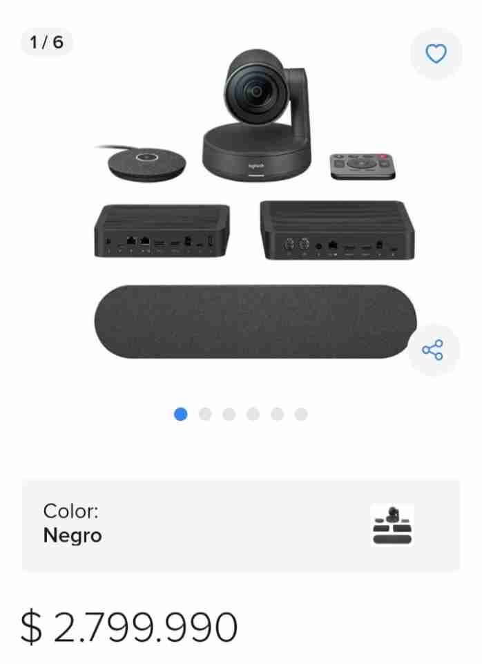 Sistema de videoconferencia Logitech - 2