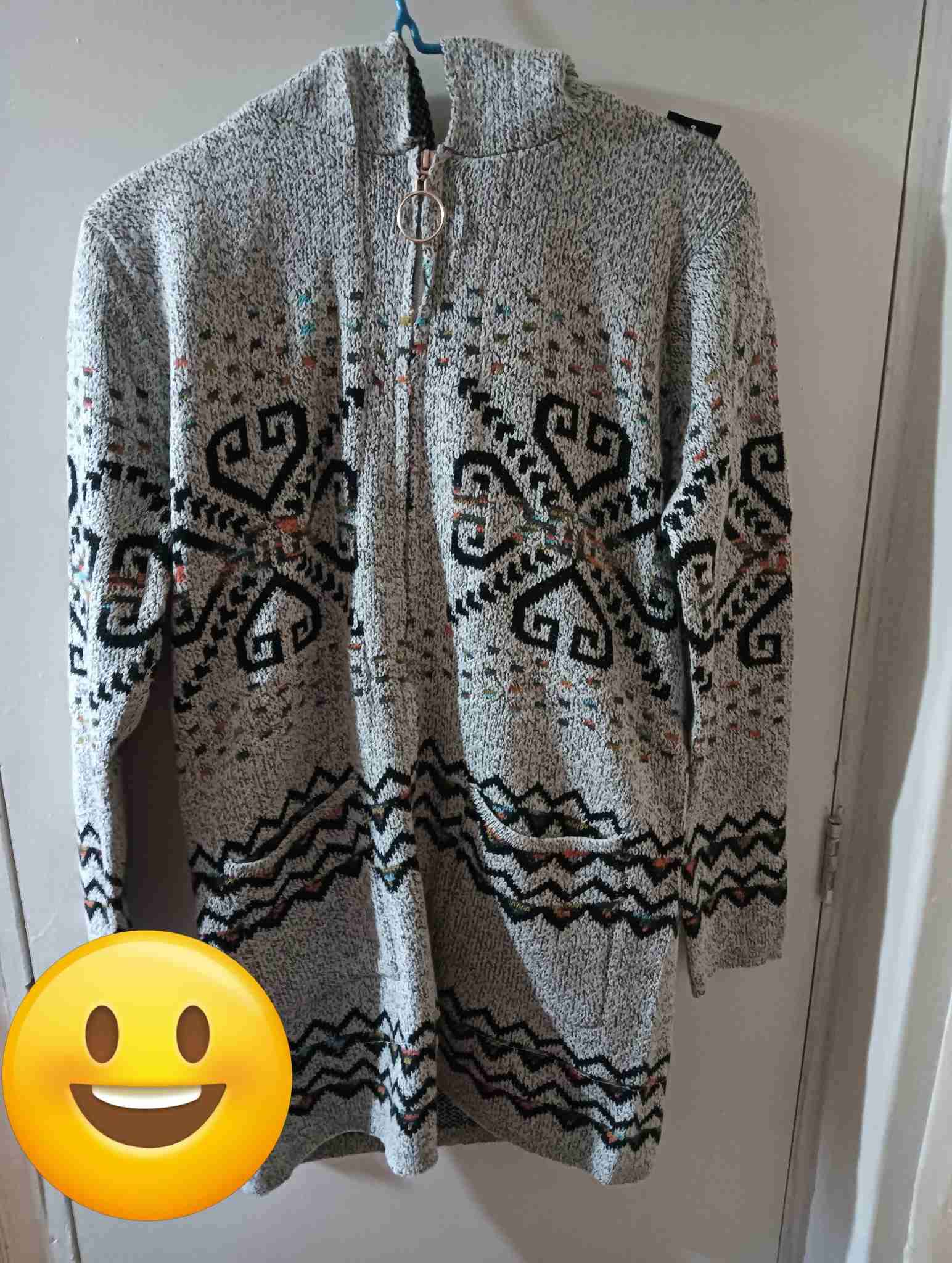 Abrigo étnico forrado - miniatura 3