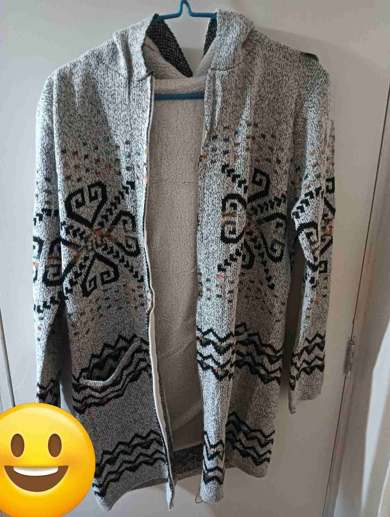 Abrigo étnico forrado - miniatura 4