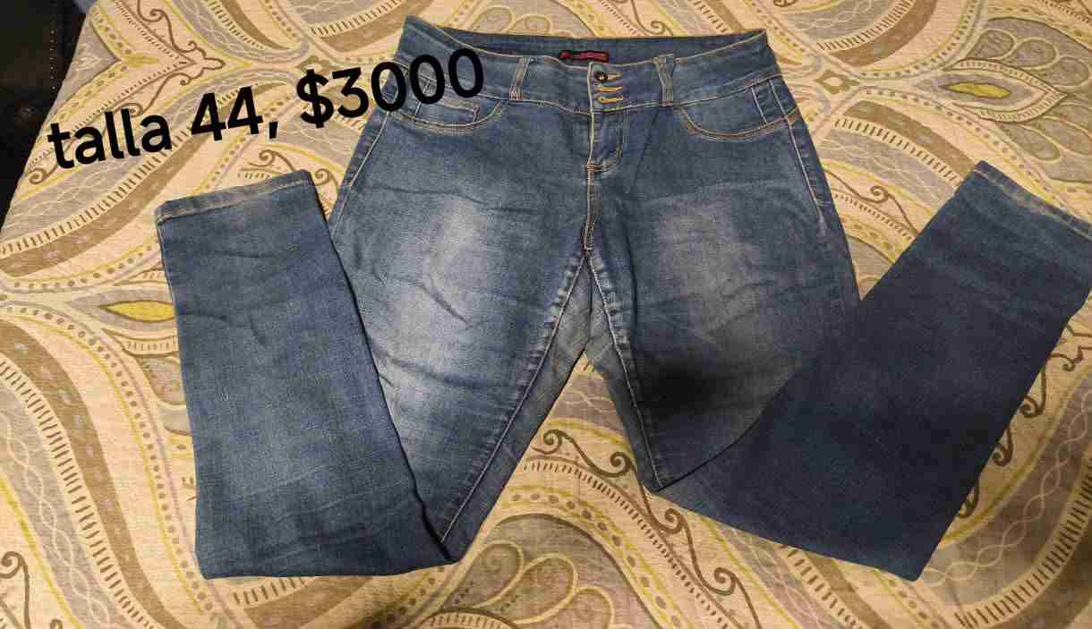 Jeans talla 44 azul - 1