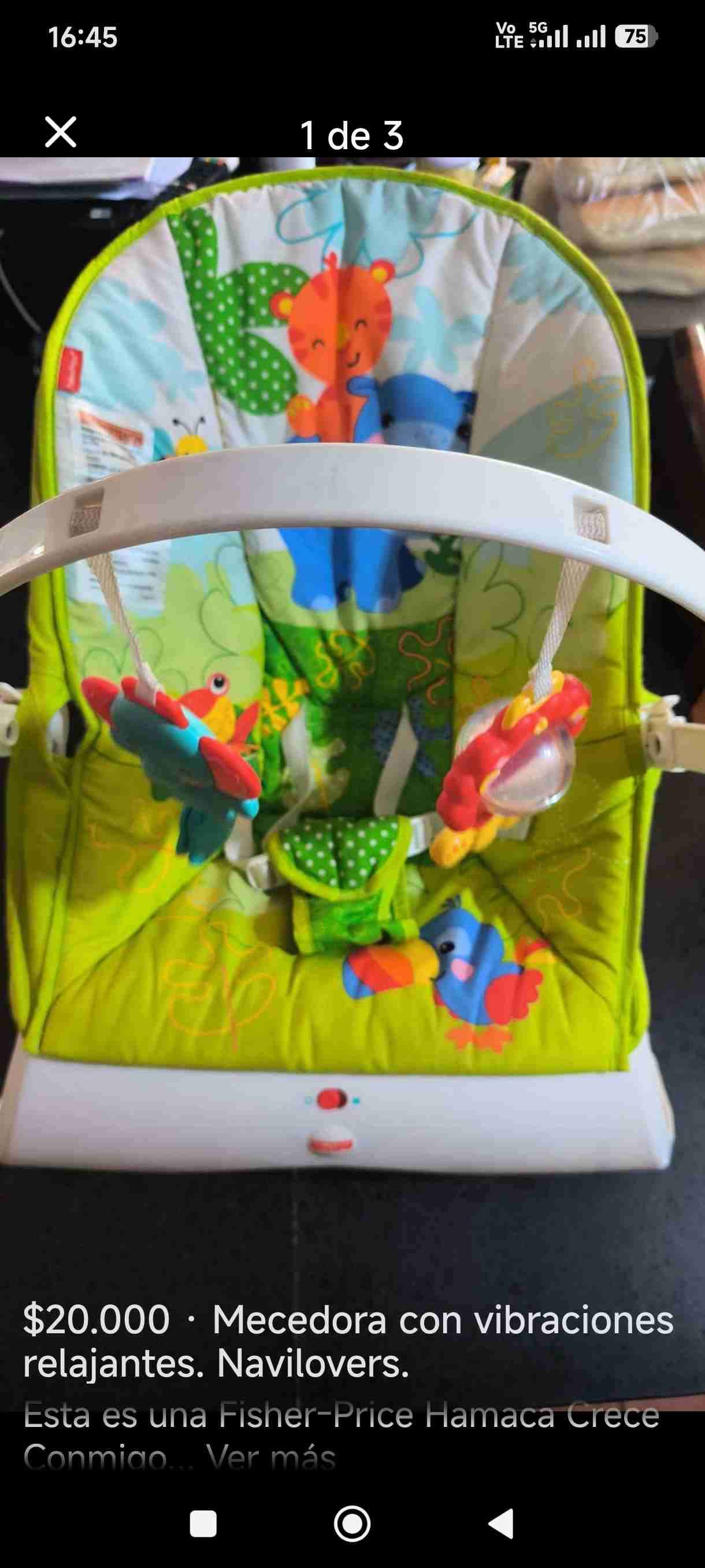 Mecedora vibratoria Fisher-Price - 2