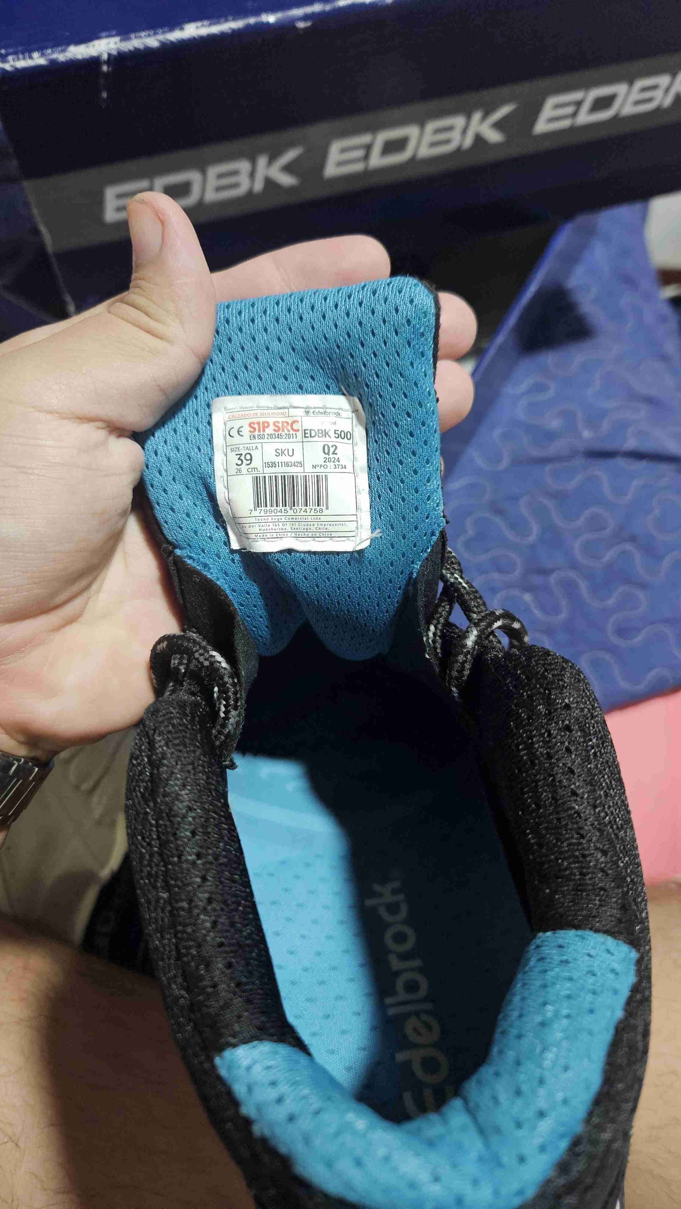 Zapatos de seguridad Edelbrock nuevas - 4