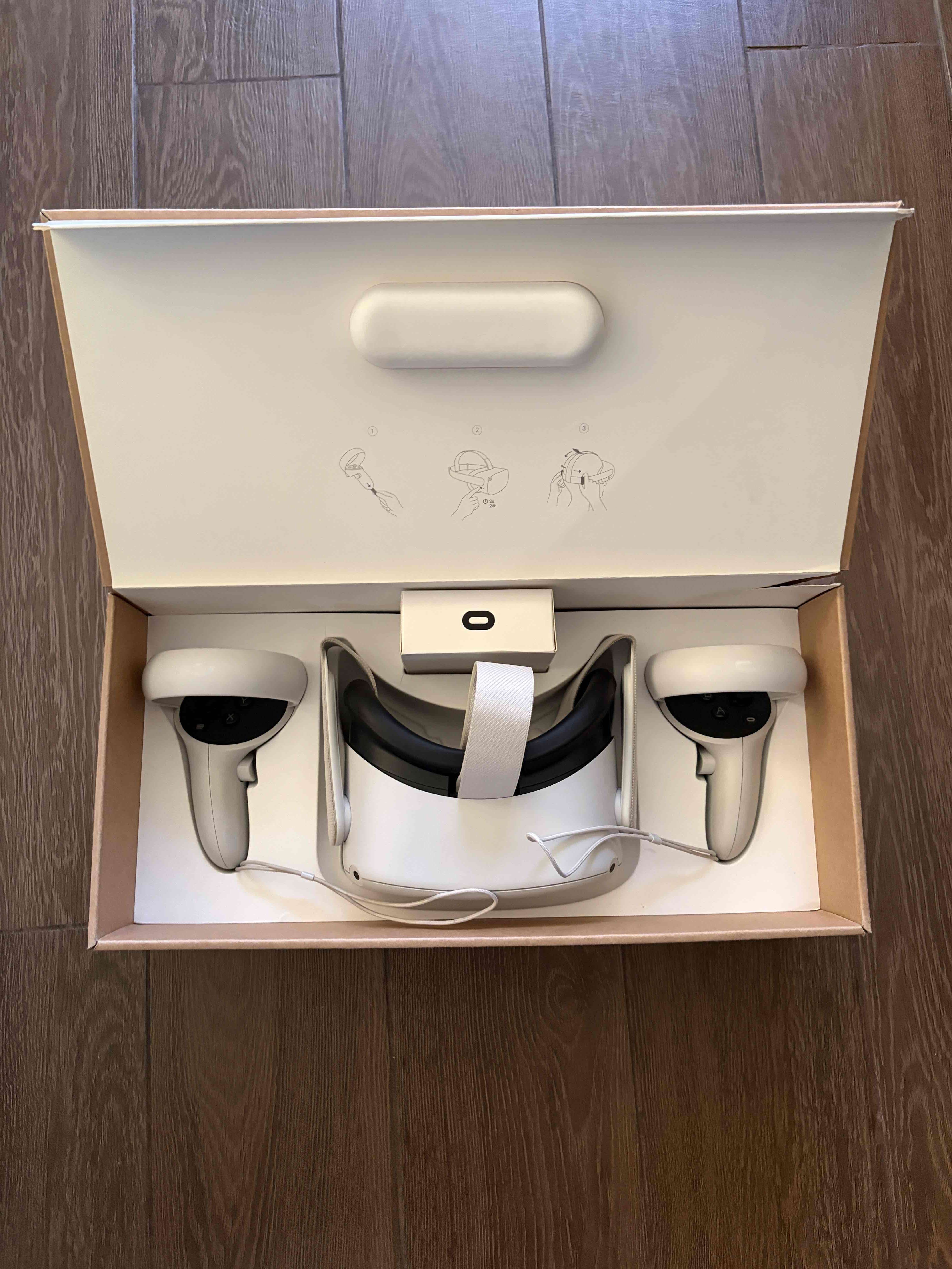 Set de realidad virtual blanco