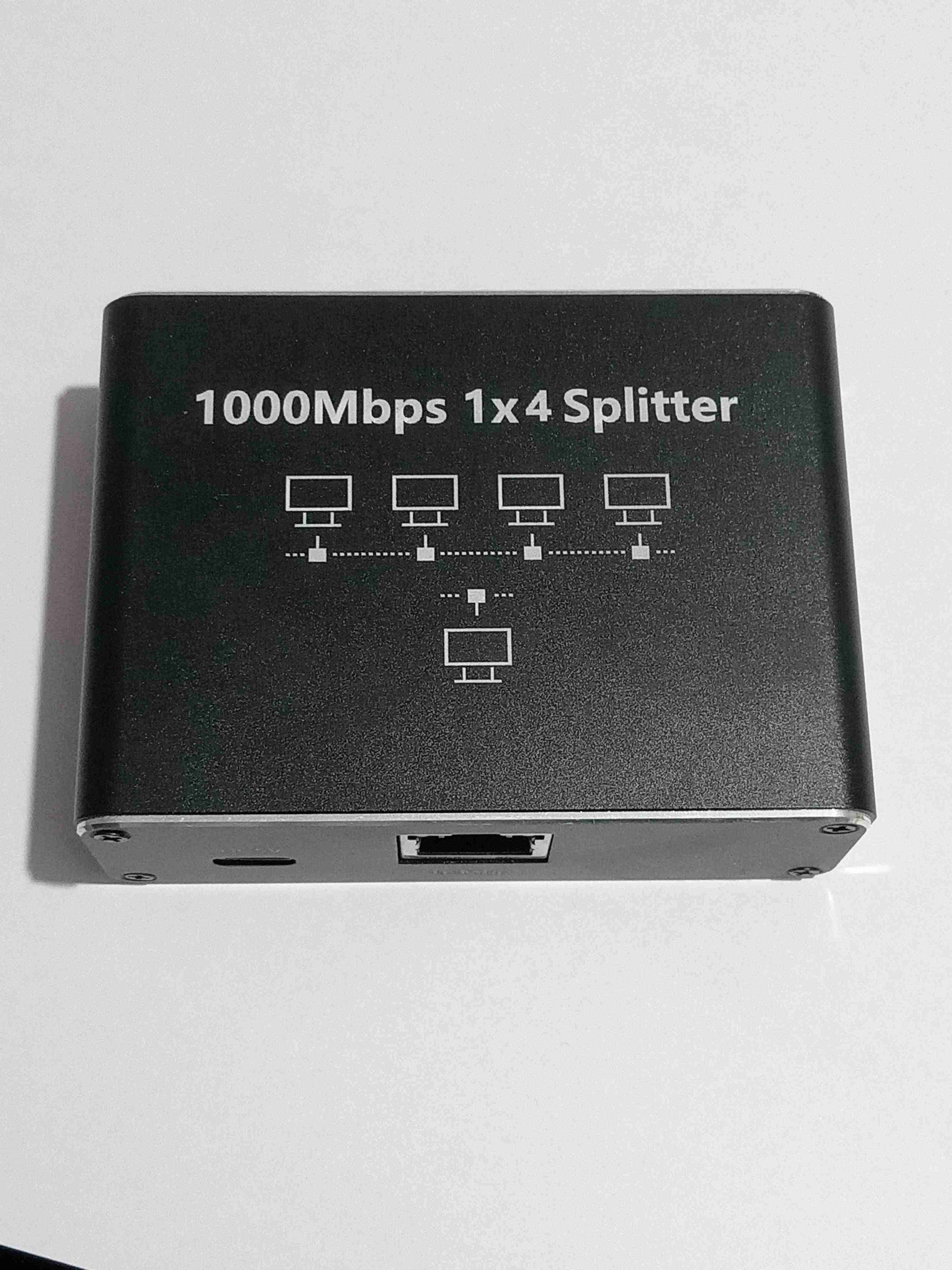 Separador de red 1x4 1000Mbps - miniatura 1