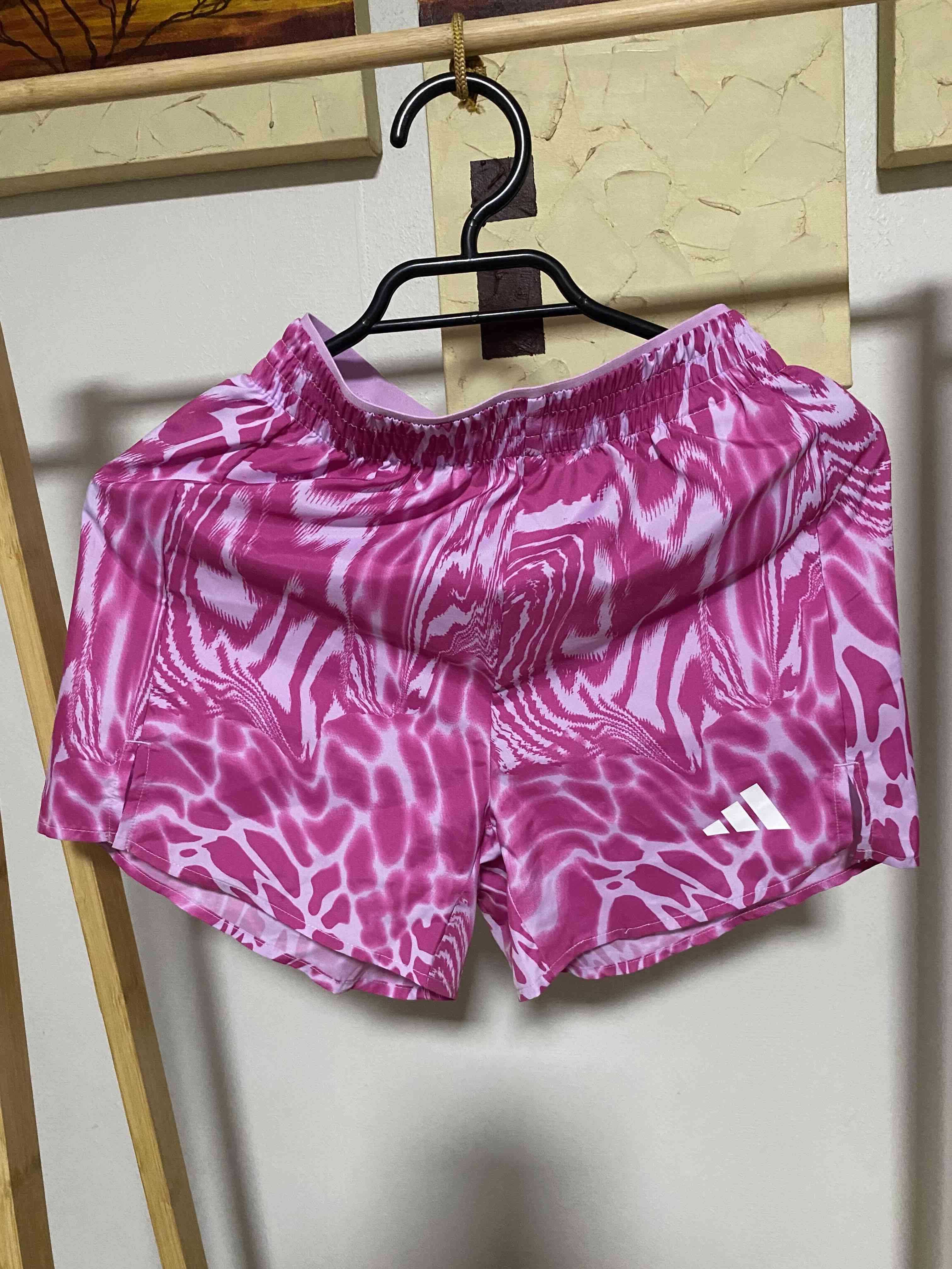 Short deportivo rosa estampado Adidas xs