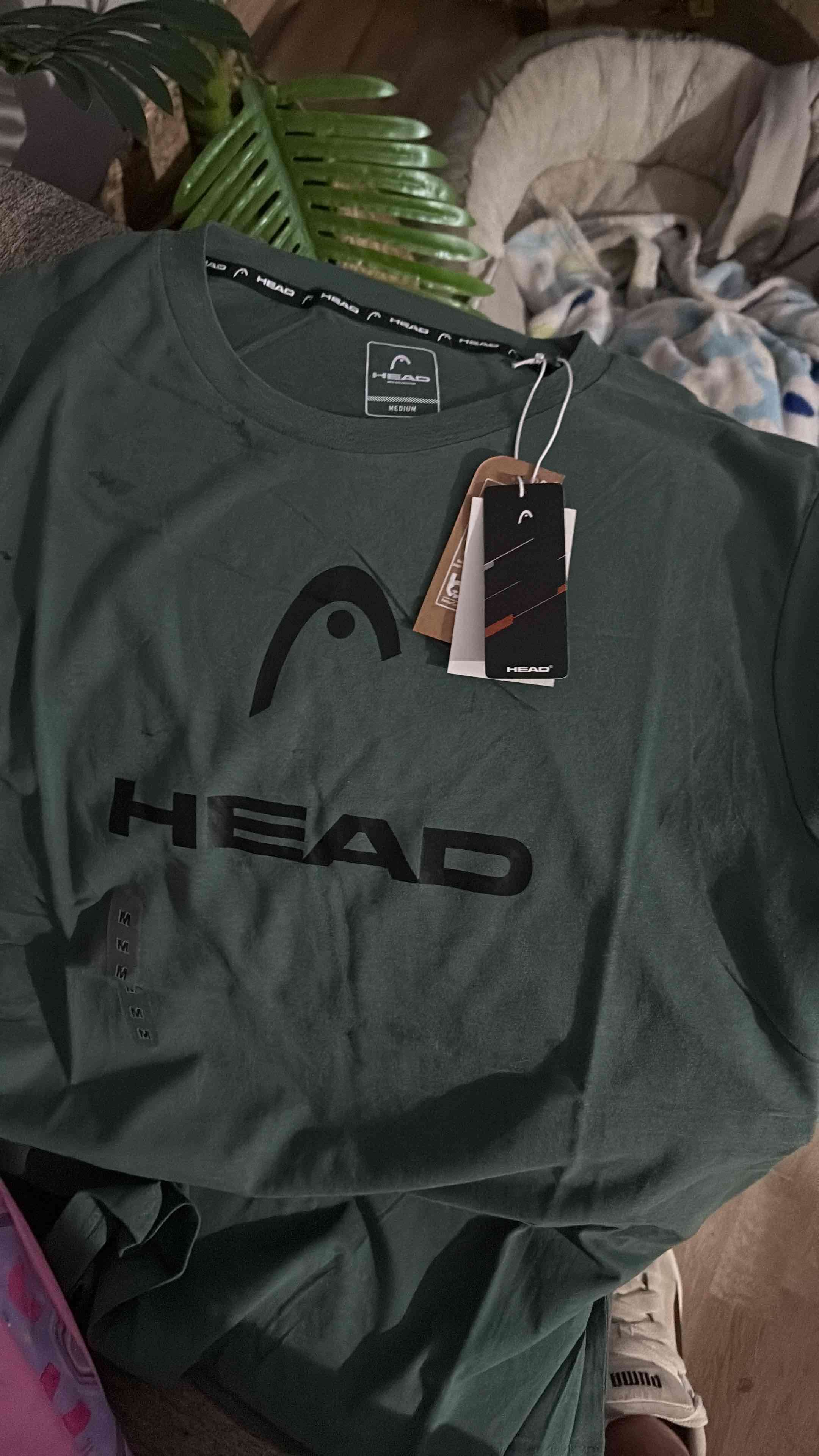 Polera verde Head con etiqueta L Y M - 1
