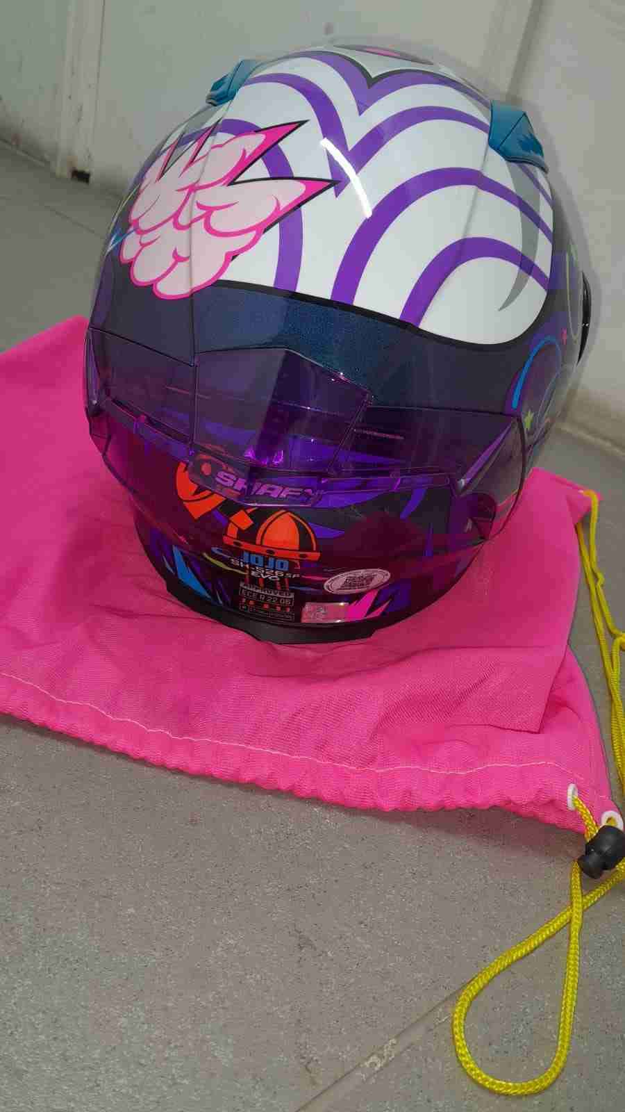 Casco Shaft multicolor para moto - miniatura 3