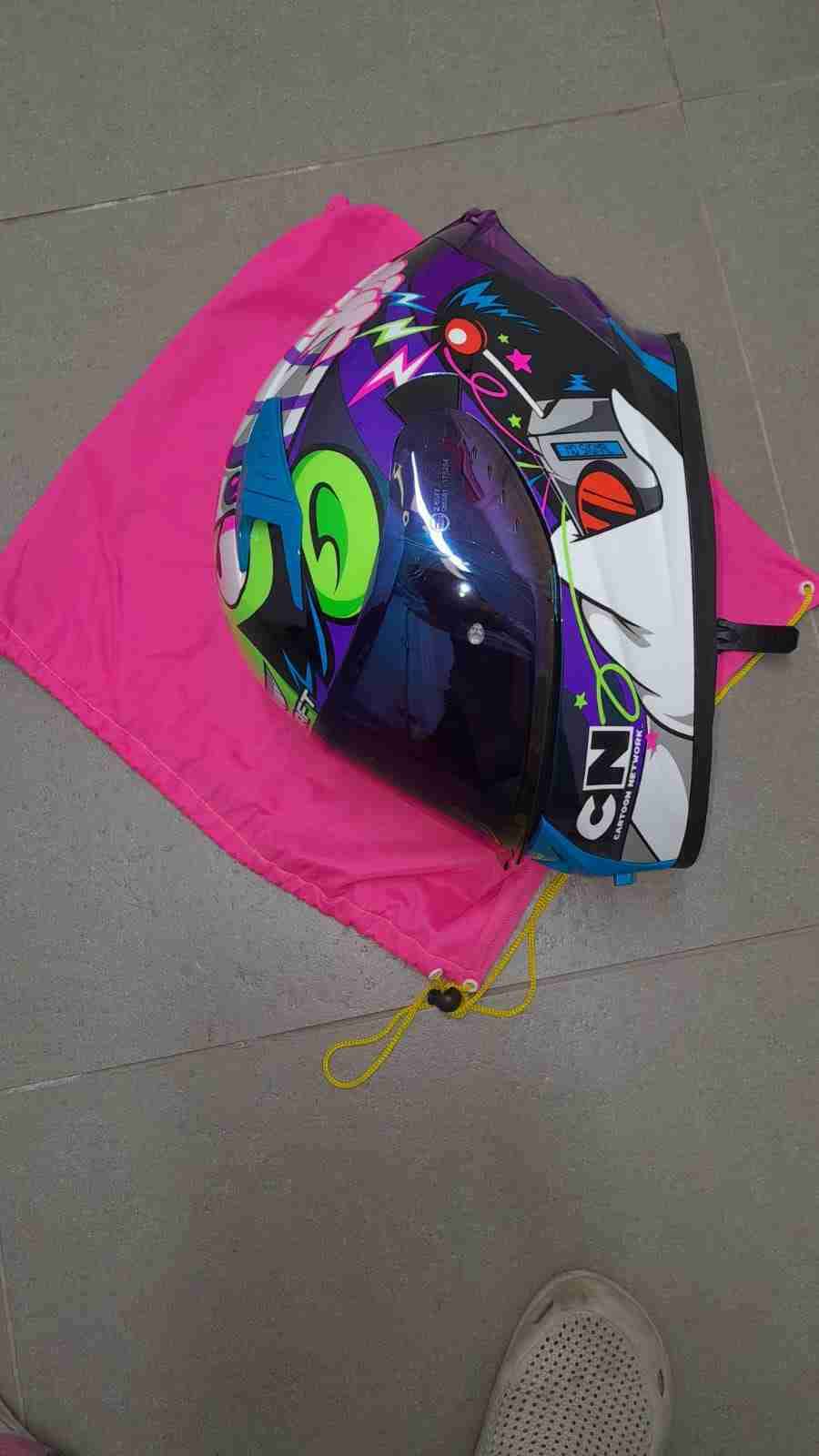 Casco Shaft multicolor para moto - miniatura 6