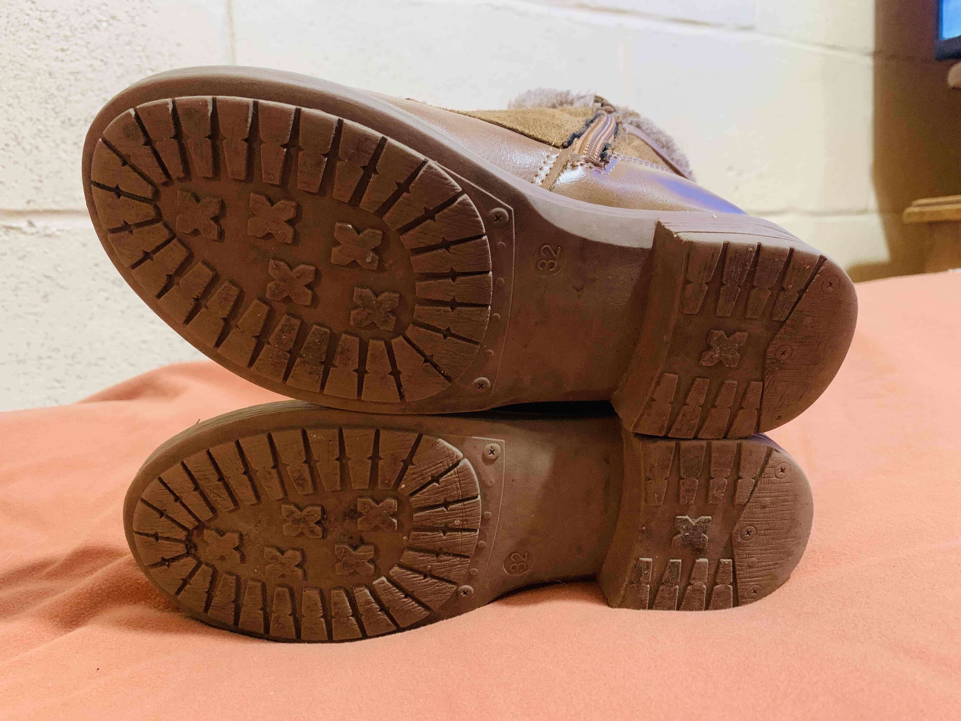 Botines de cuero marrón - 3