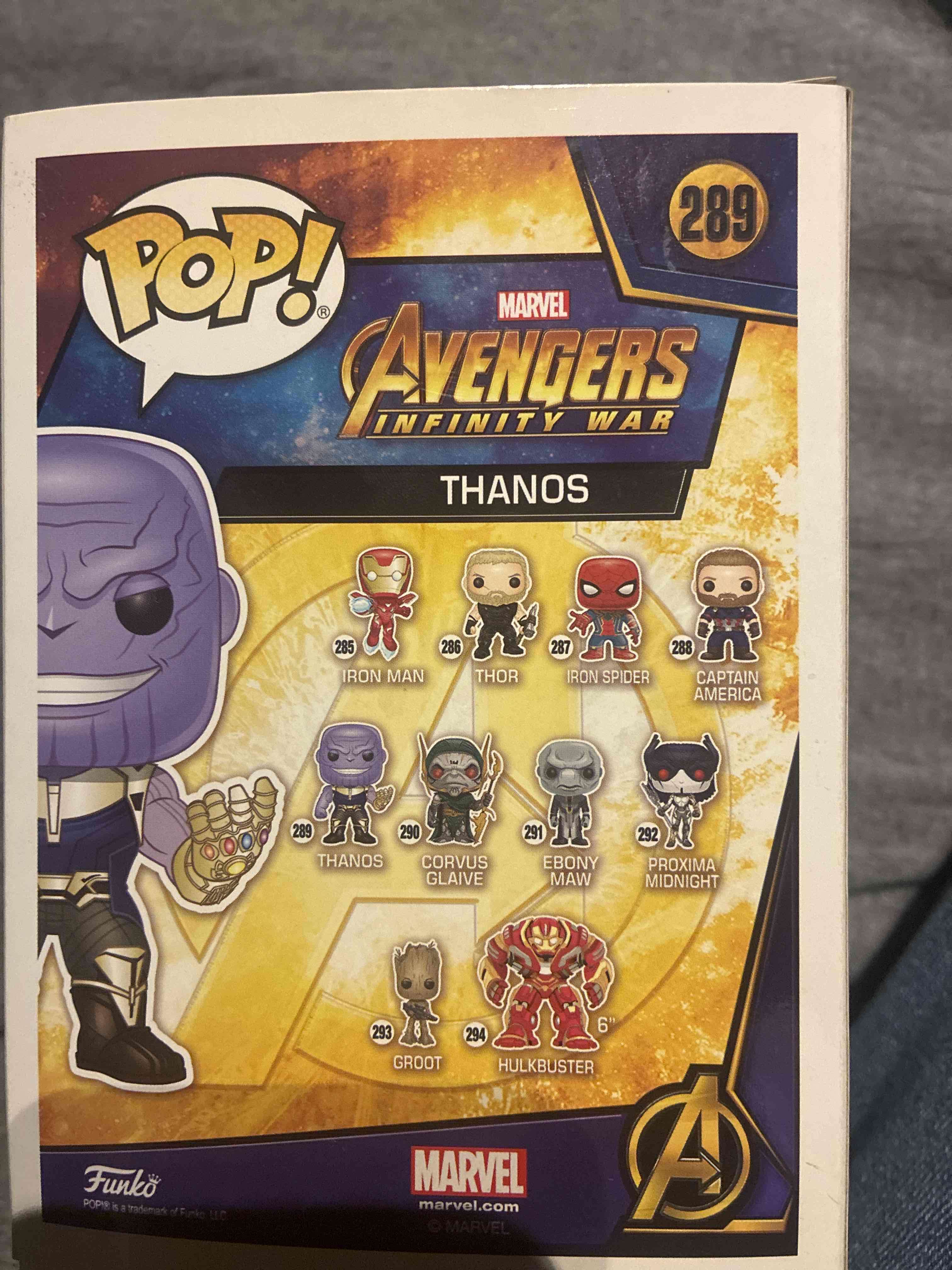 Figura Funko Pop Thanos Avengers - miniatura 3