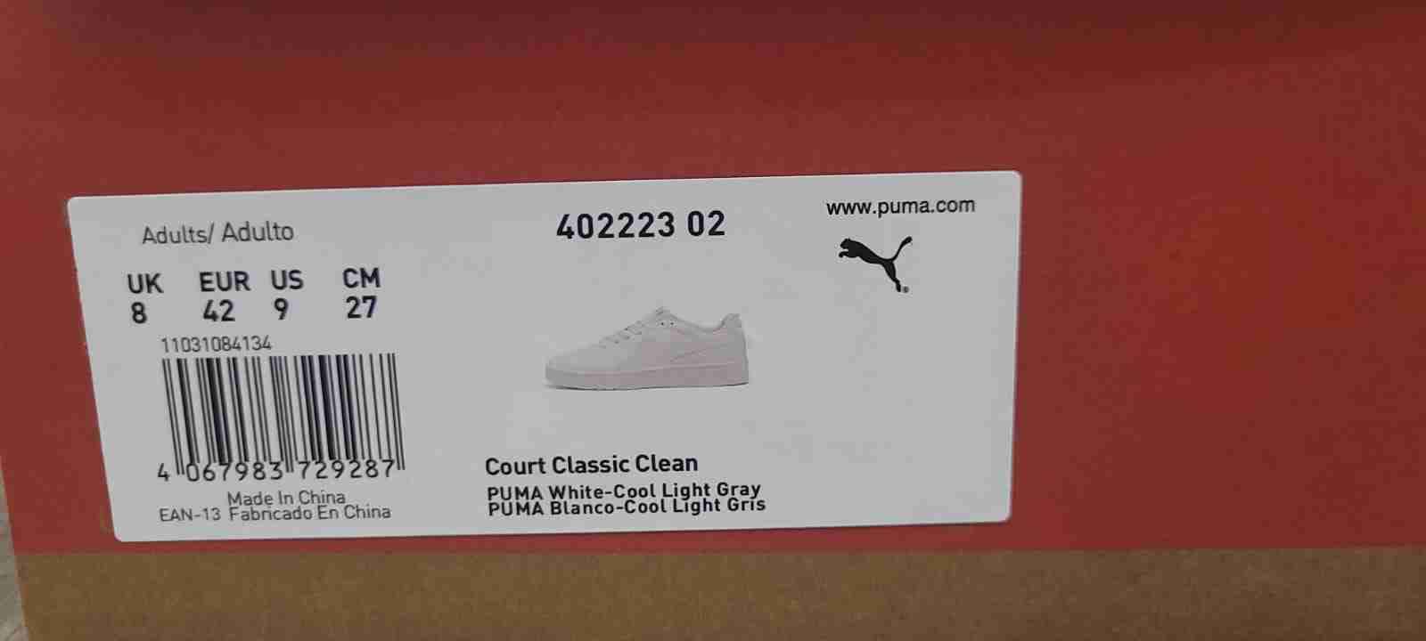 Zapatillas Puma court classic clean - 5