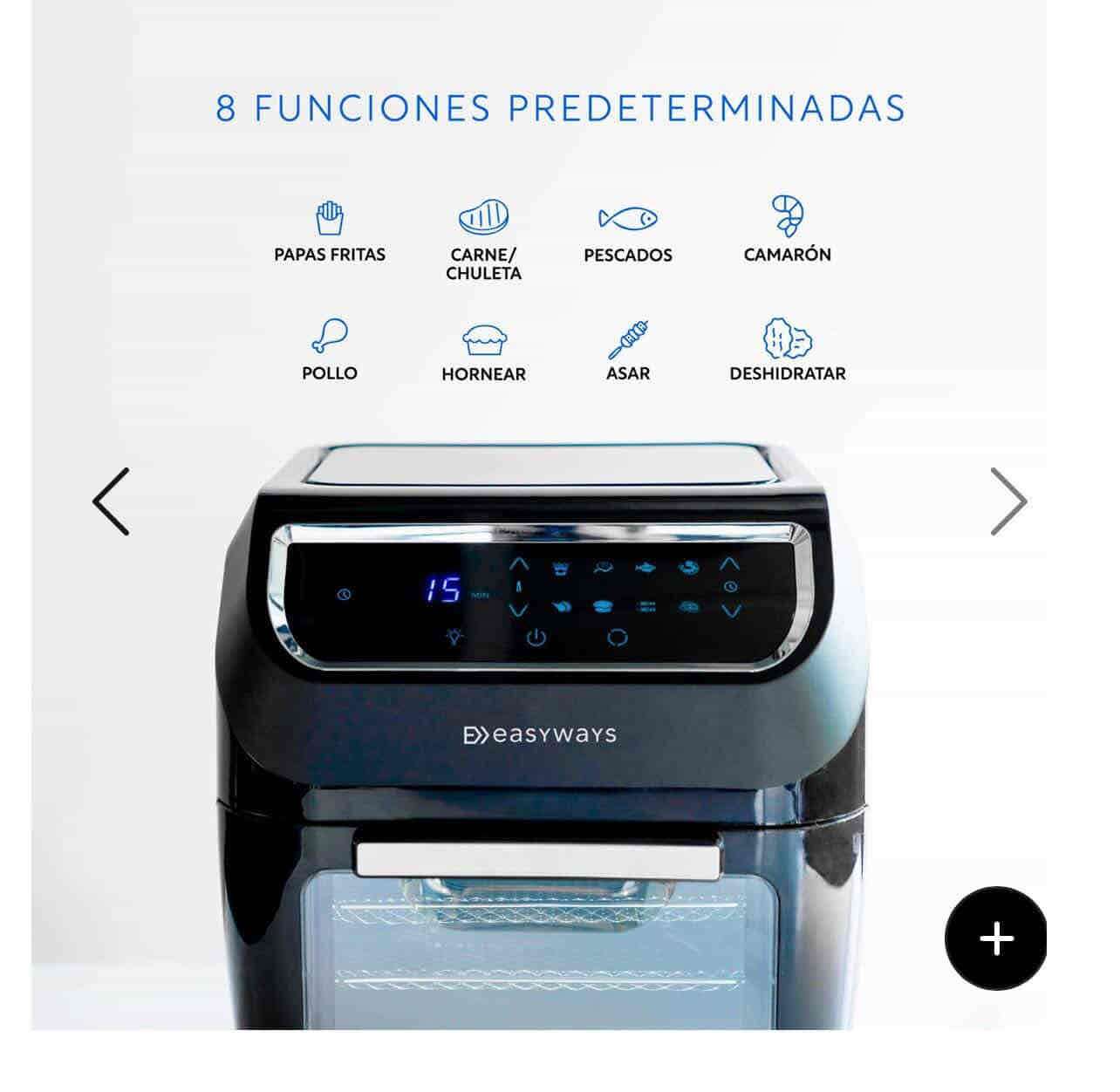 Horno eléctrico Easyways negro - miniatura 2