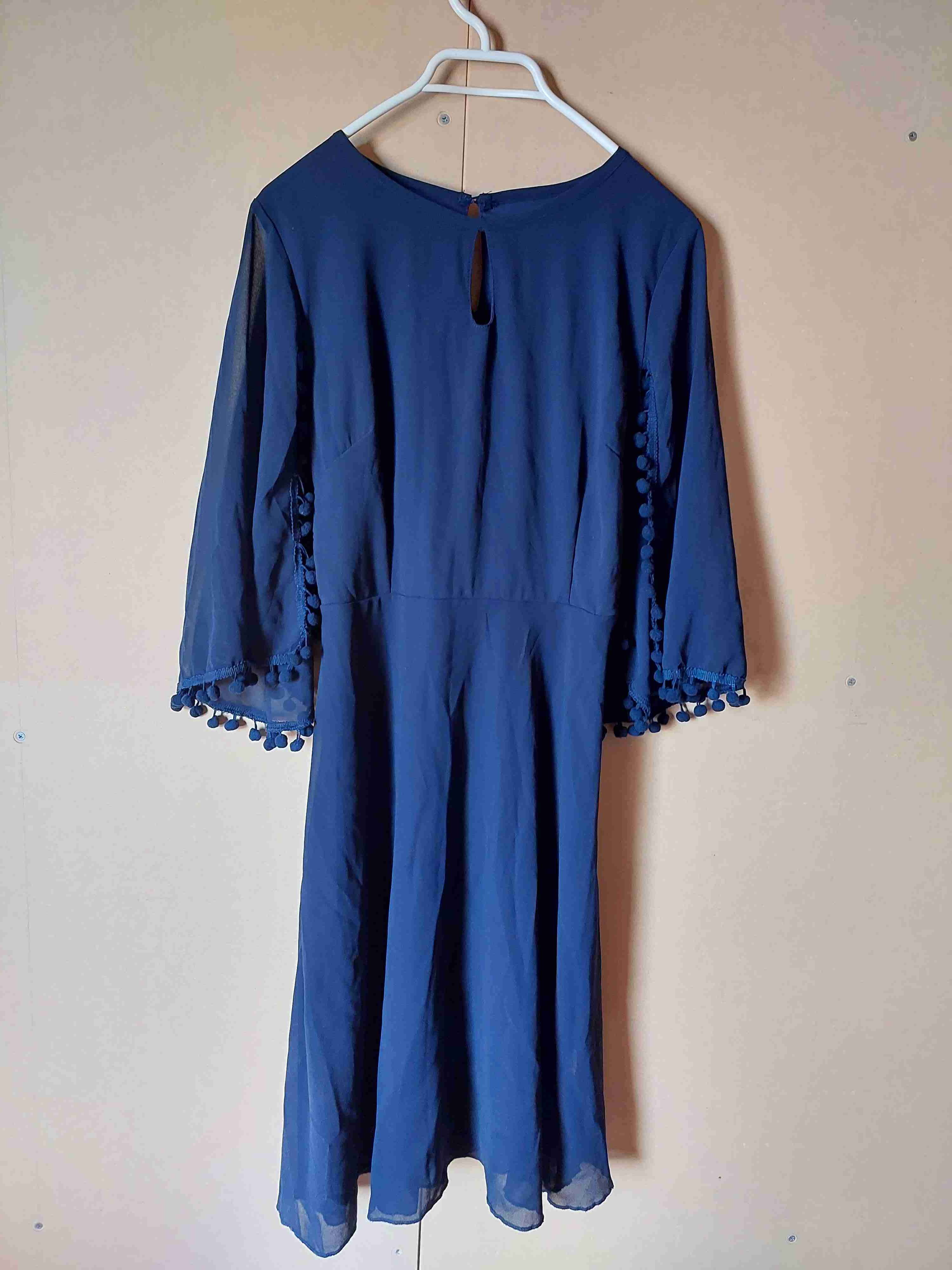 Vestido largo floreado verde - miniatura 2