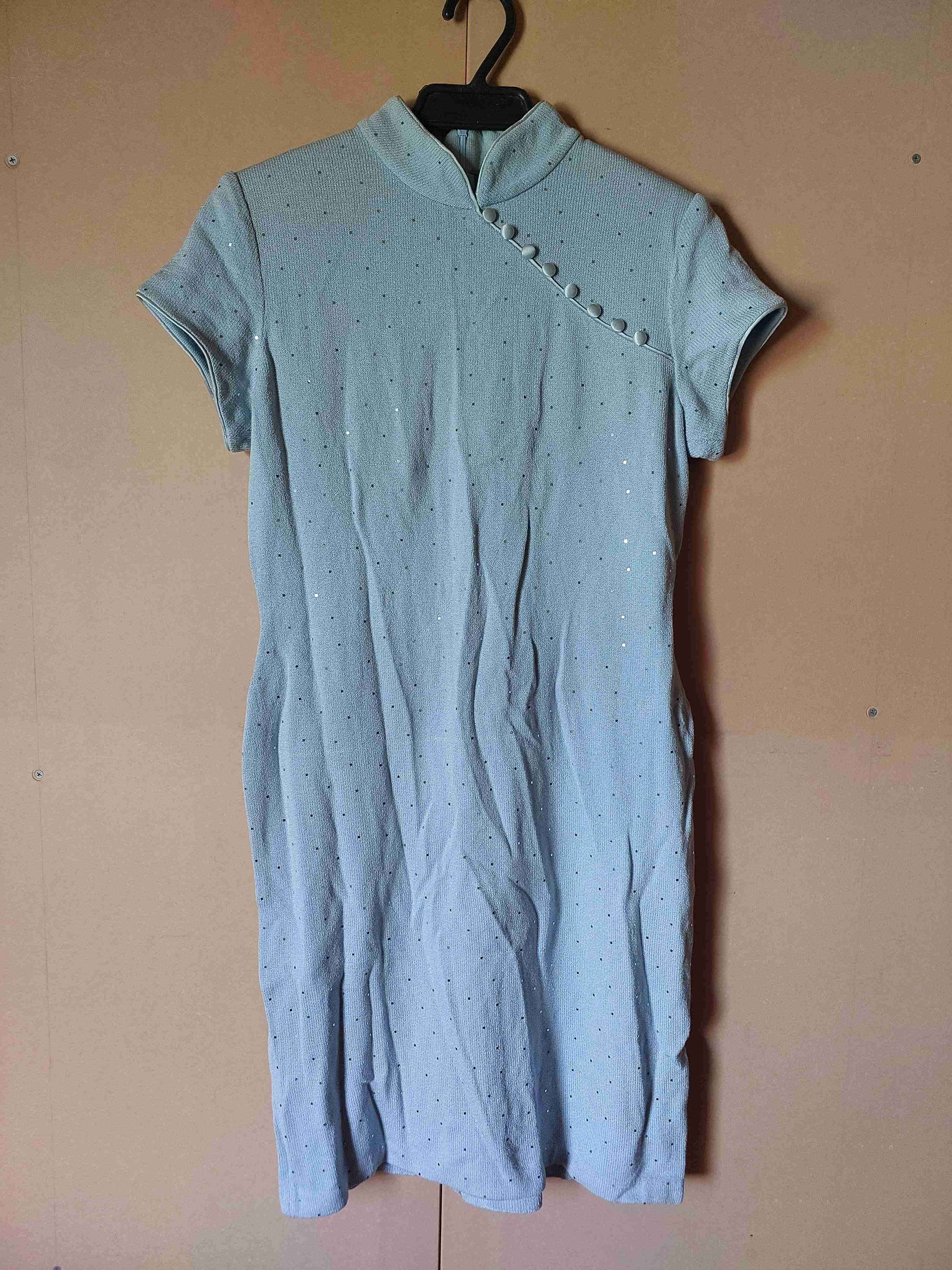 Vestido largo floreado verde - miniatura 5