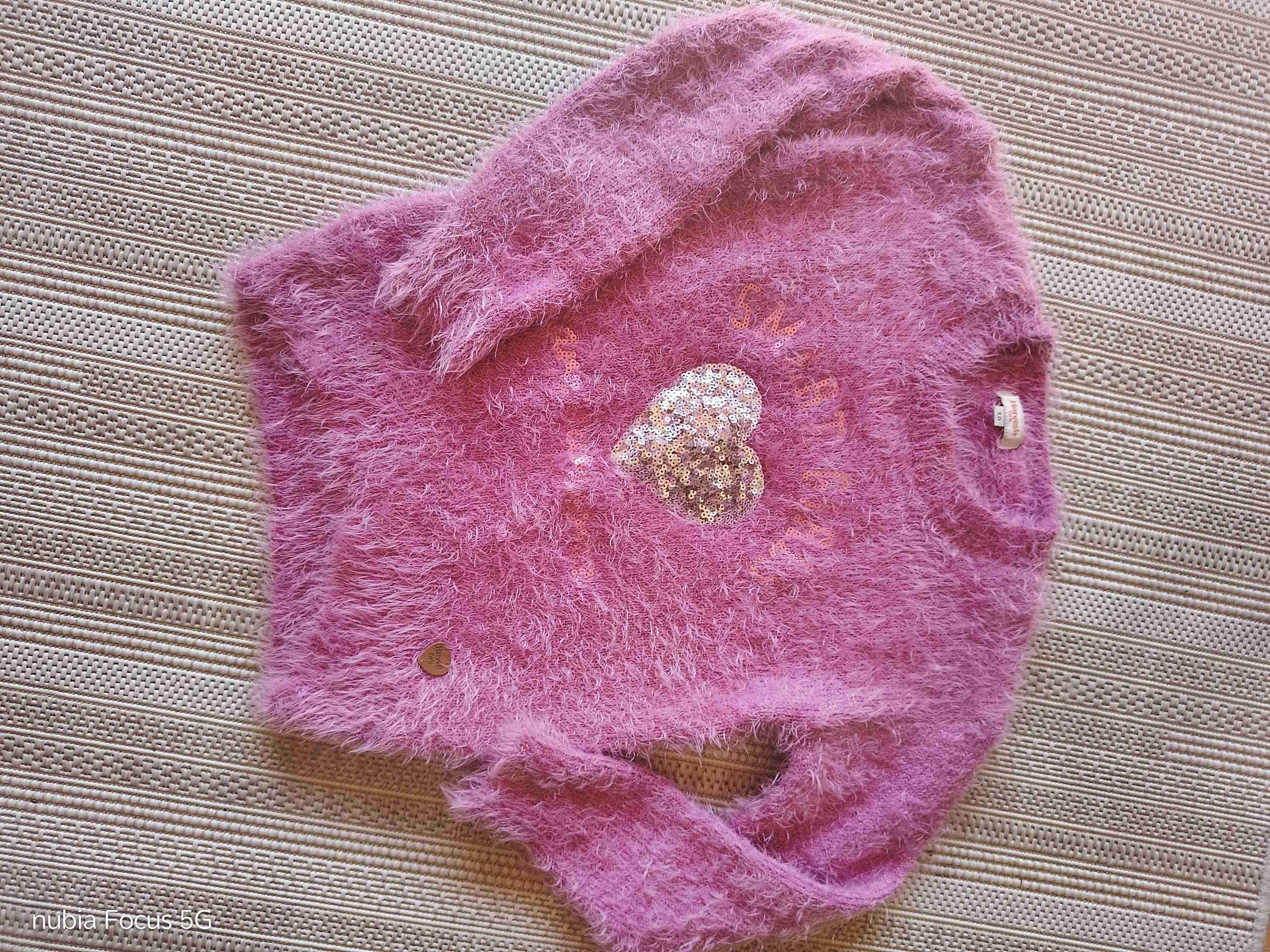 Chaqueta verde estampada con corazón - miniatura 4