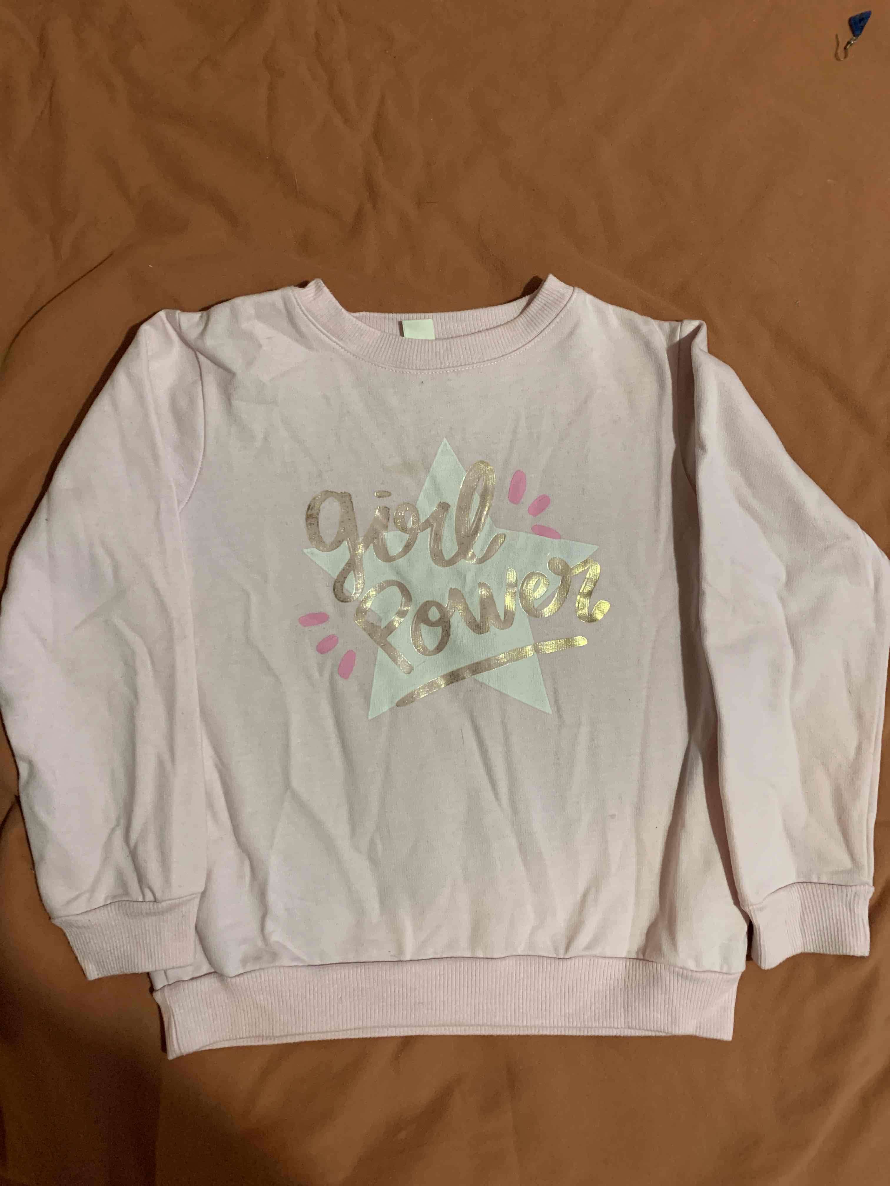 Polerón rosa 'Girl Power' niña