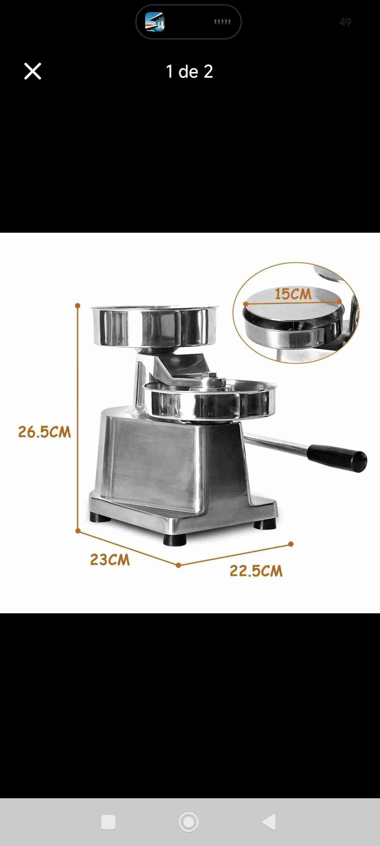 Máquina para hacer hamburguesas - miniatura 3