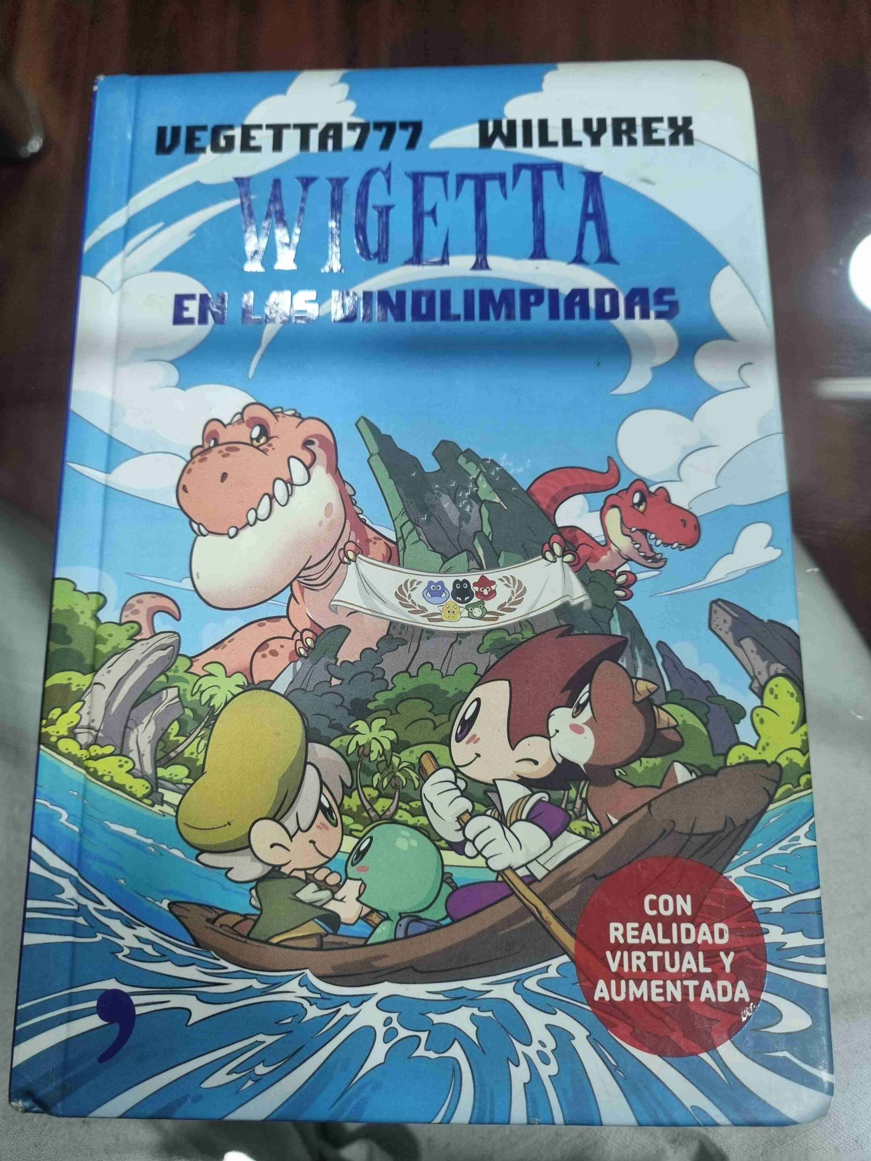 Libro Wigetta en las Dinolimpiadas - 1